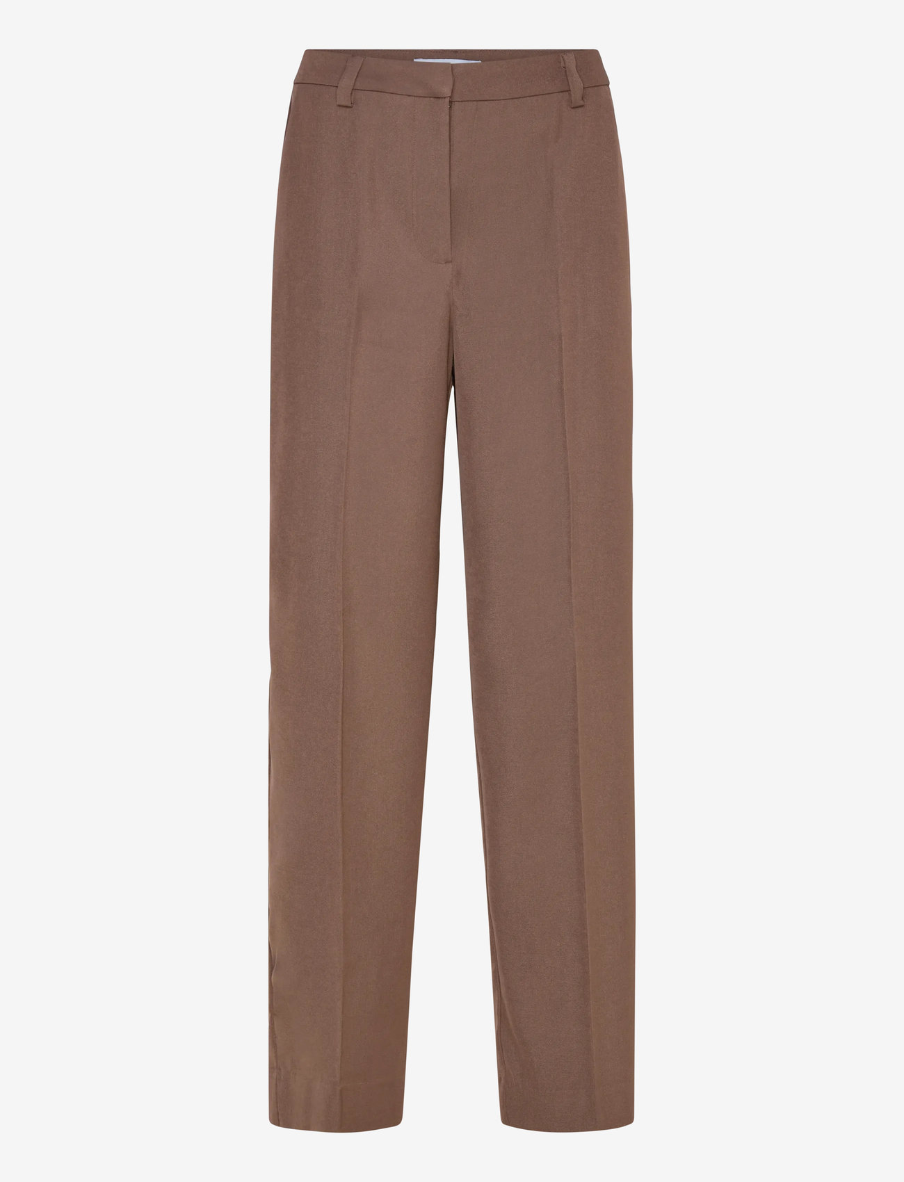 Minus - MSLivina Straight Leg Pant - pidulikud püksid - carafe - 0