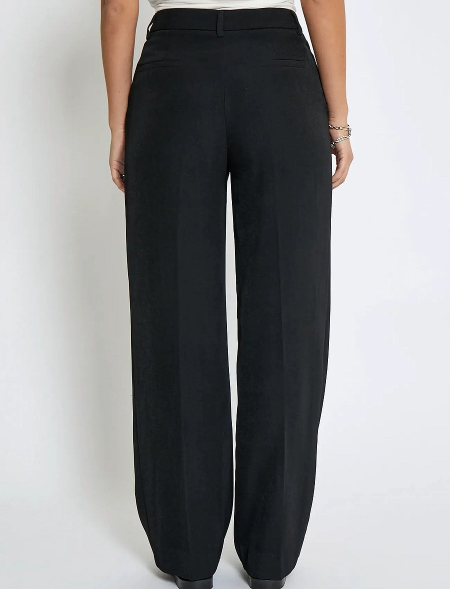 Minus - MSLivina Straight Leg Pant - pantalons habillés - sort - 3