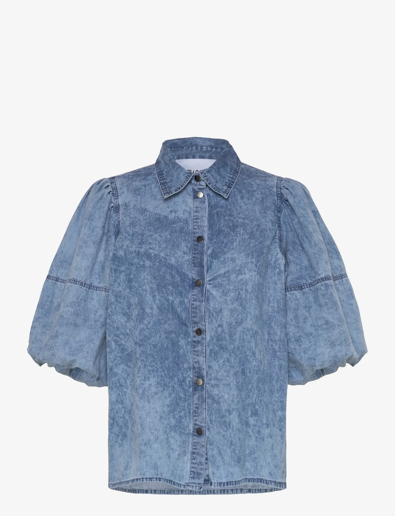 Minus - MSEloise Shirt - koszule dżinsowe - lyseblÅ - 0