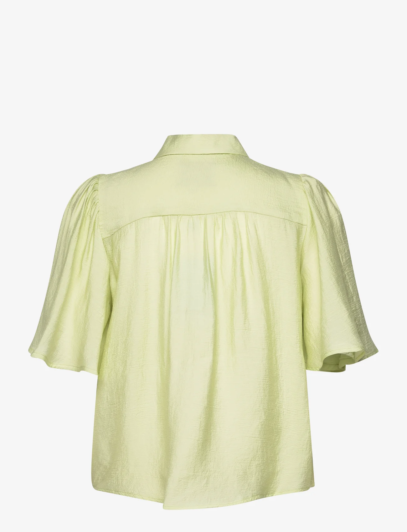 Minus - MSTalmie Short Sleeve Shirt - kortärmade skjortor - apple sorbet - 1