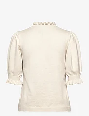 Minus - MSKessa Knit T-Shirt - gensere - light birch - 1