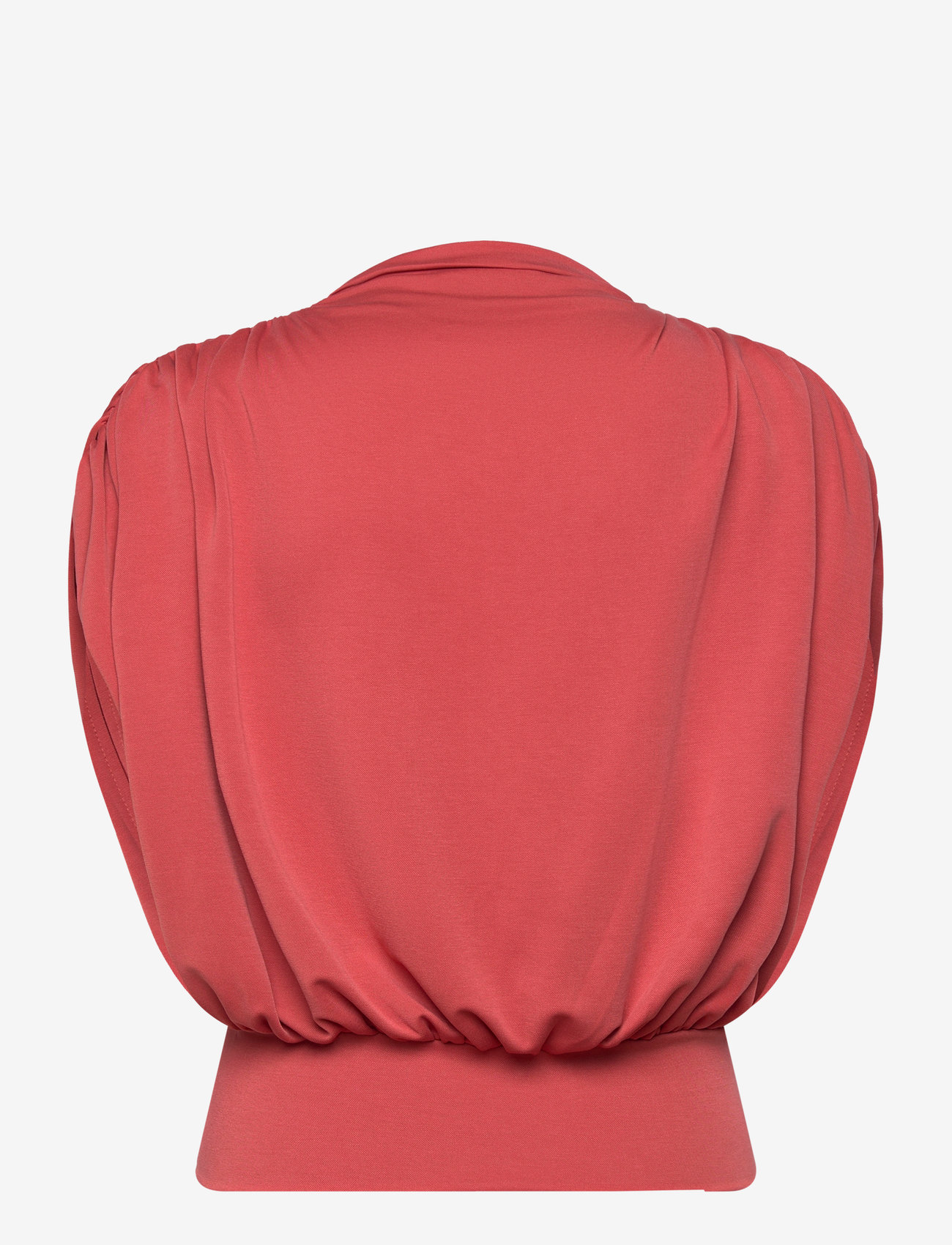 Minus - MSElvie Modal Wrap Top - barn red - 2