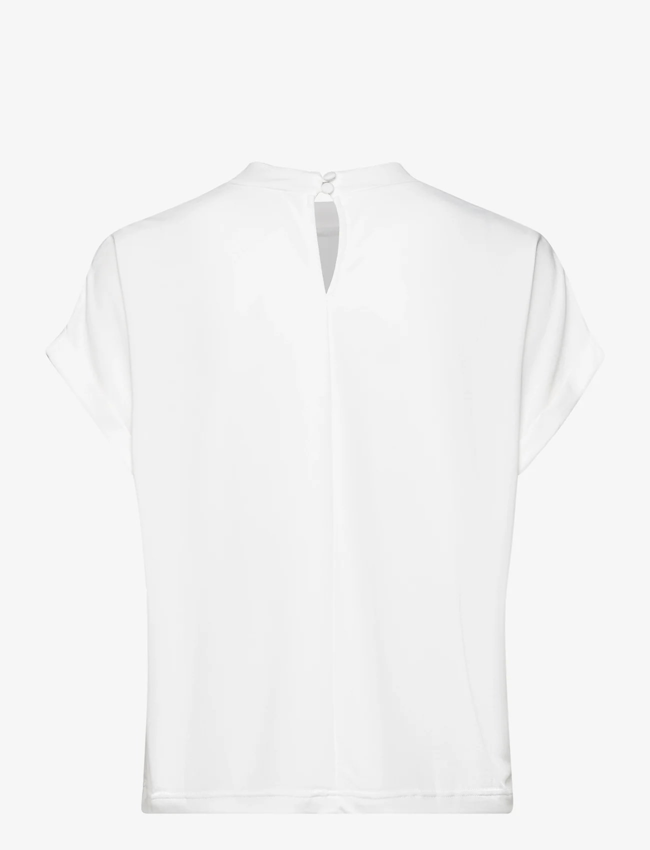 Minus - MSMavelyn Modal Blouse - blouses korte mouwen - broken white - 1