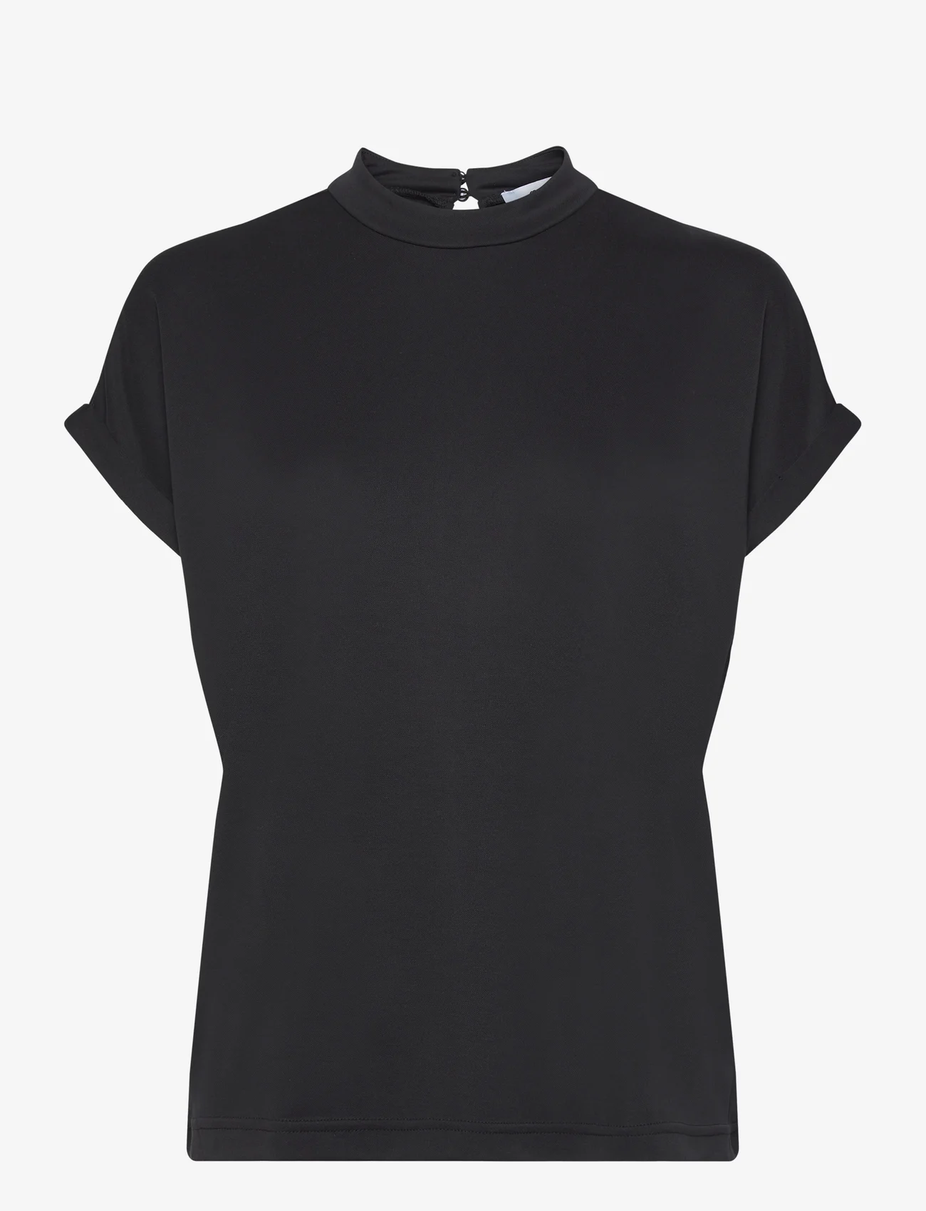 Minus - MSMavelyn Modal Blouse - bluzki z krótkim rękawem - sort - 1