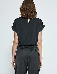 Minus - MSMavelyn Modal Blouse - blouses korte mouwen - sort - 3