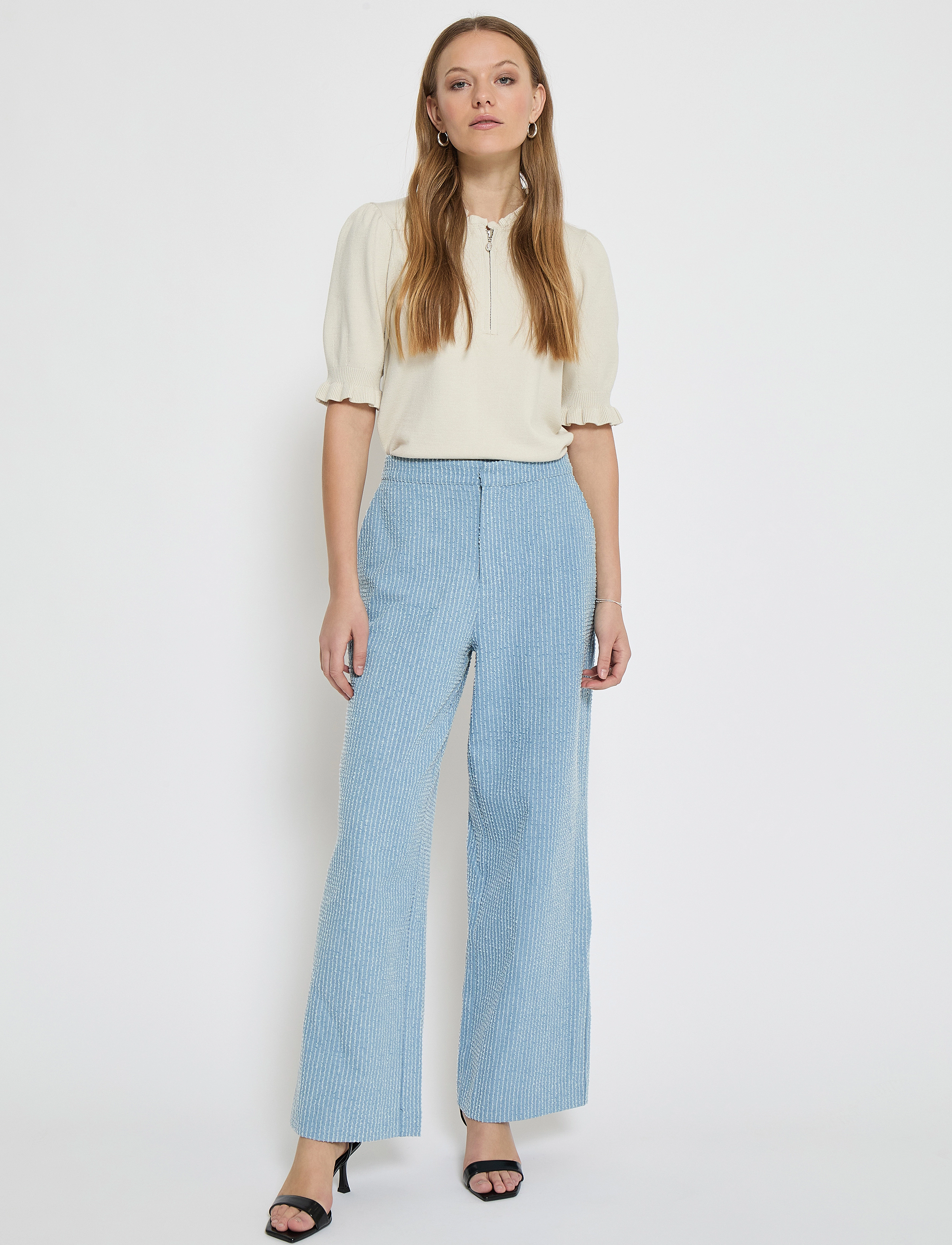 Minus - MSVelmia Pants - pidulikud püksid - lyseblÅ - 4