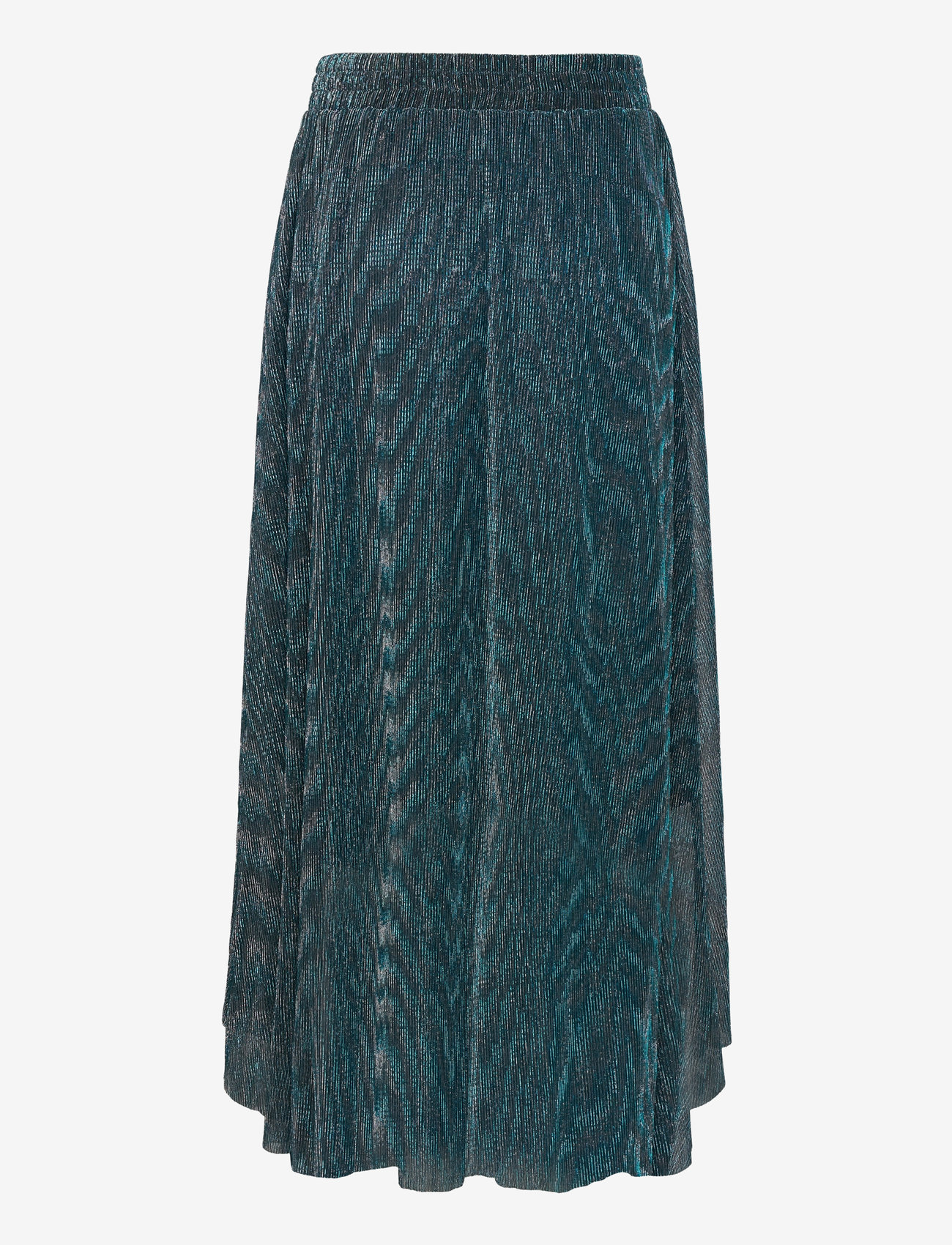Minus - MSKamina Maxi Skirt - midi skirts - lake blue metallic - 2