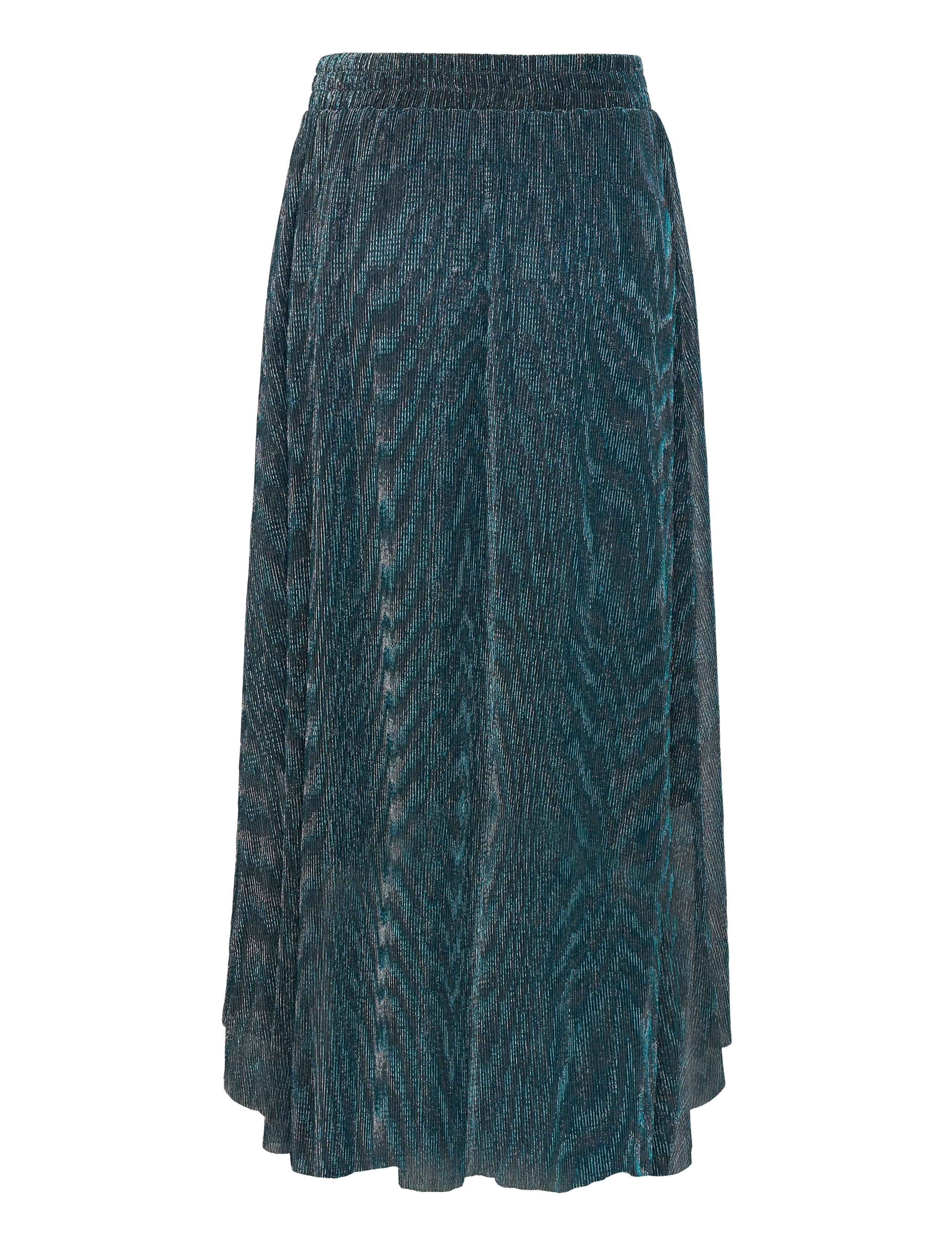 Minus - MSKamina Maxi Skirt - midi kjolar - lake blue metallic - 2