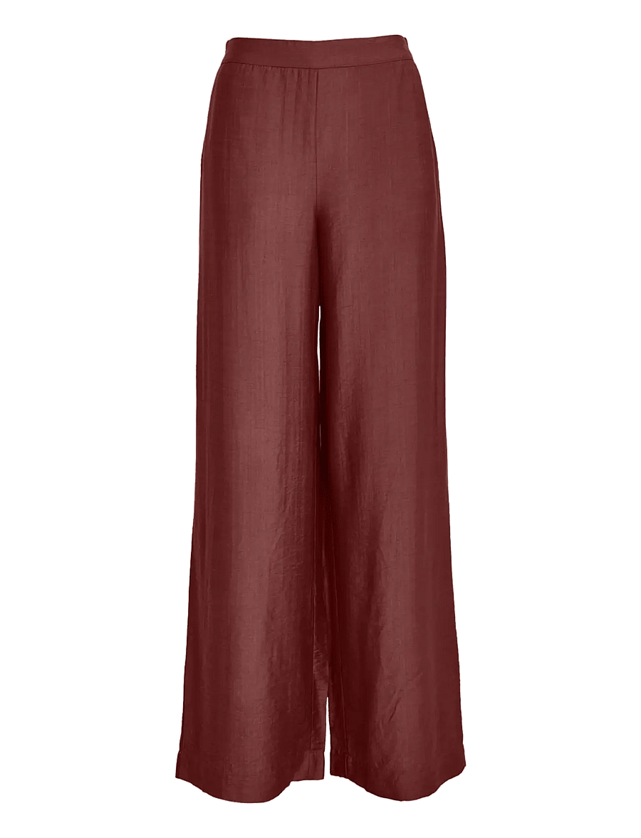 Minus - MSSeria Pants - bukser med brede ben - andorra red - 0
