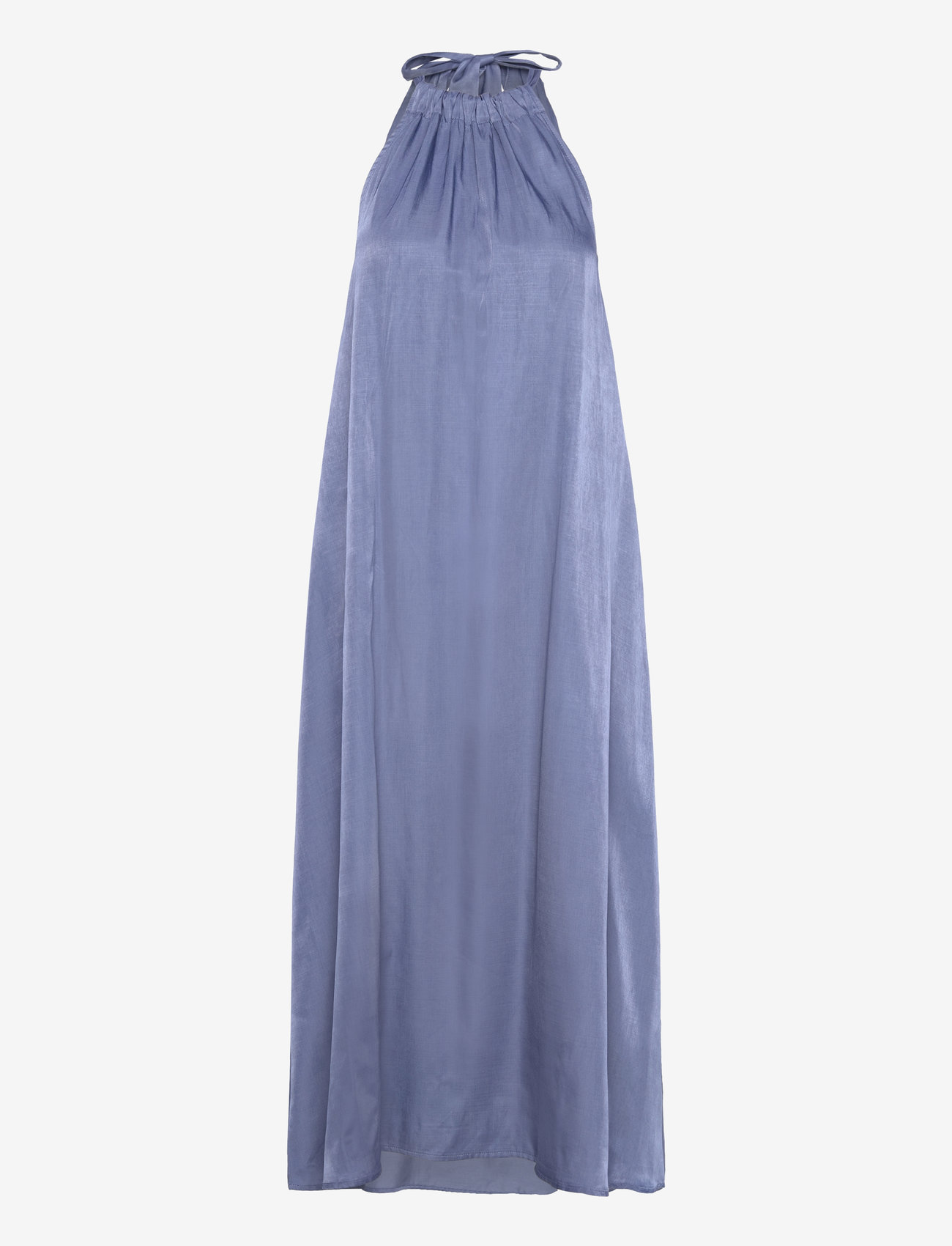 Minus - MSVimia Halter Neck Dress - aftenkjoler & gallakjoler - dark vista blue - 0