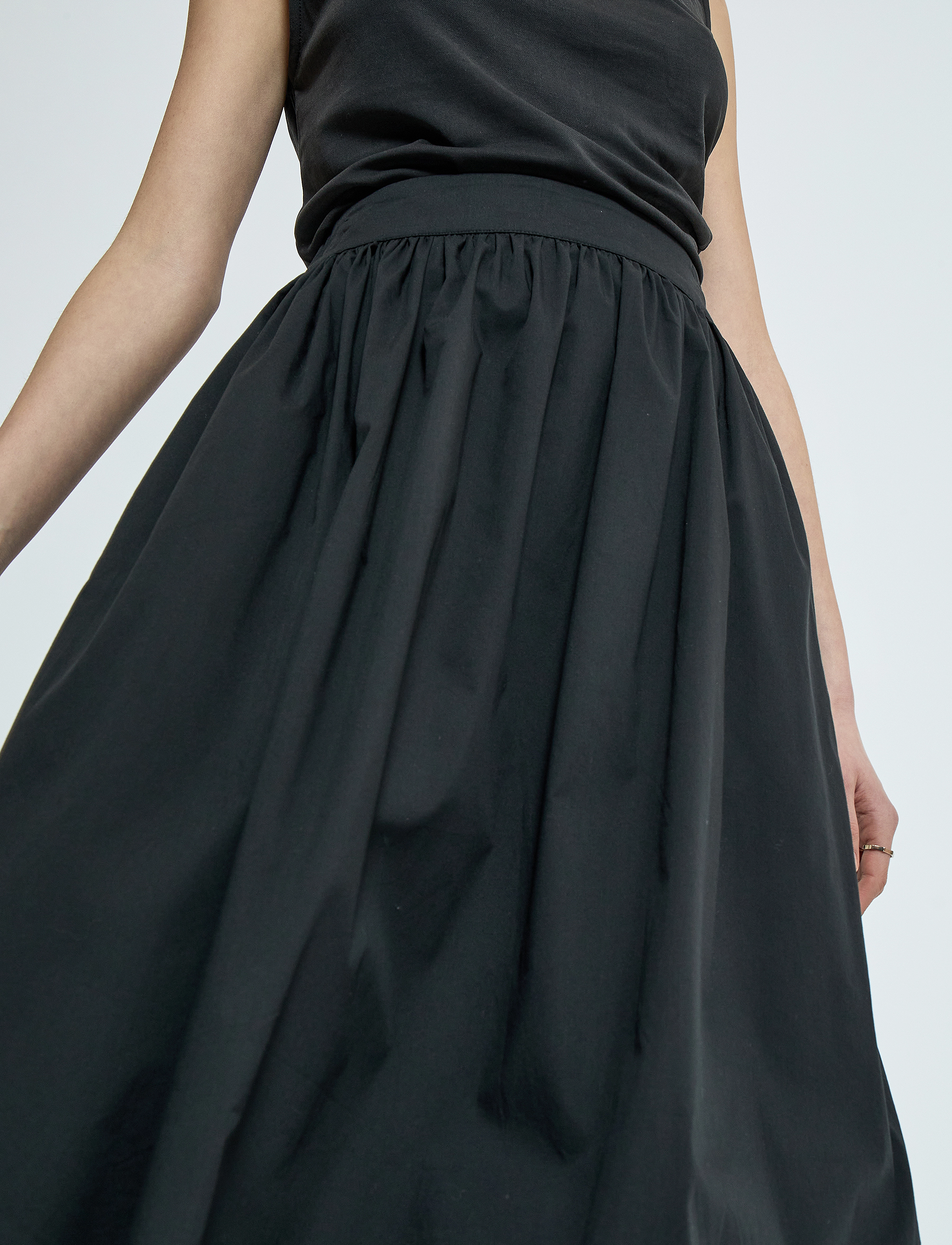 Minus - MSMagda Maxi Skirt - sort - 5