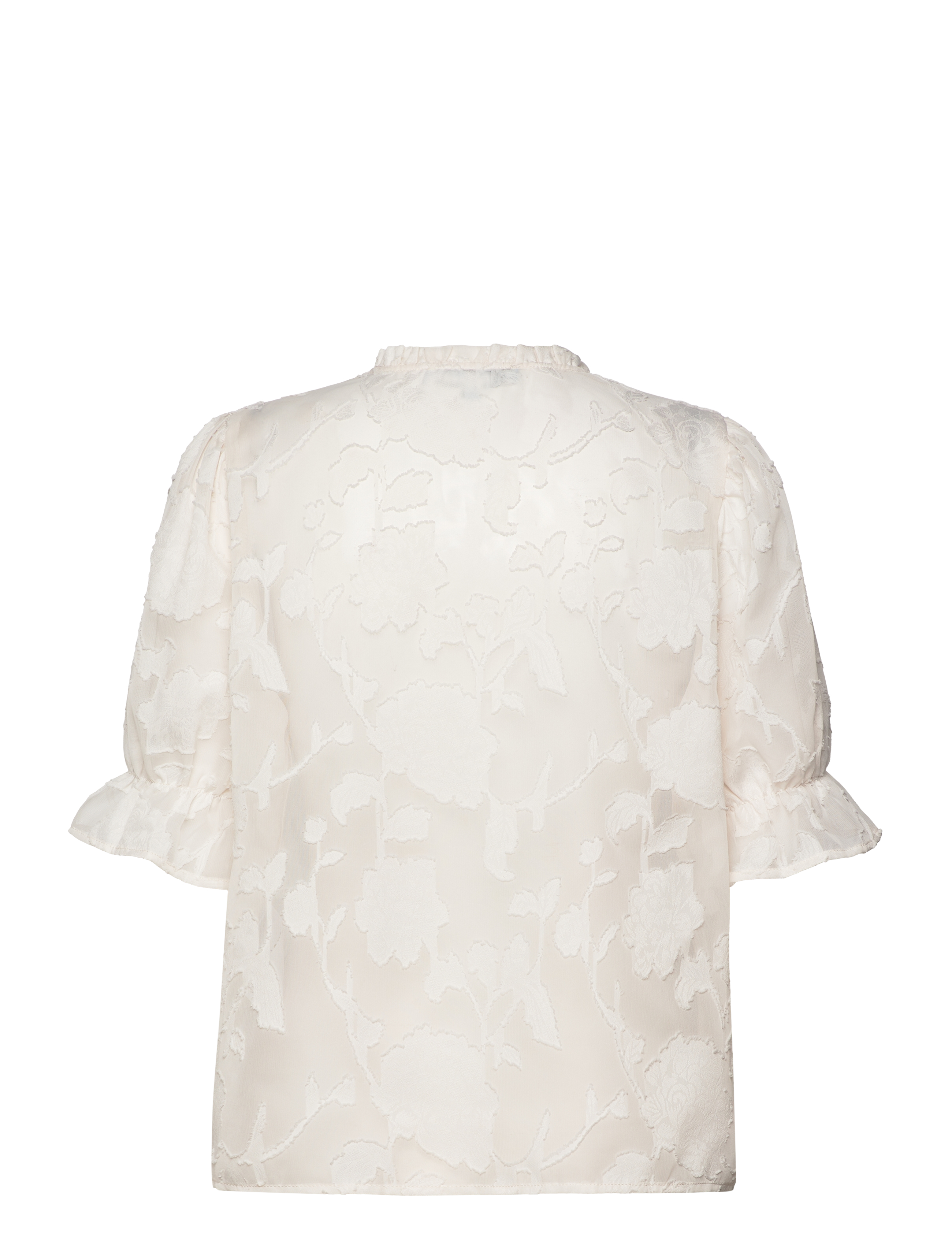 Minus - MSRekira V-Neck Blouse - light birch - 2