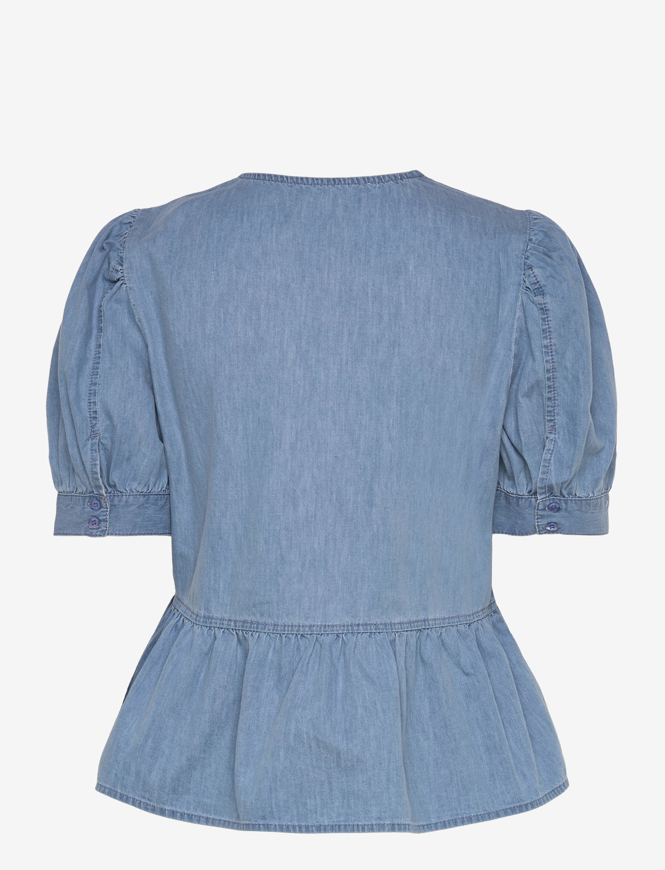 Minus - MSFelicia Tie Shirt - lyseblÅ - 2