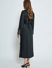 Minus - MSJassie Solid Fringe Sleeve Dress - wrap dresses - sort - 3