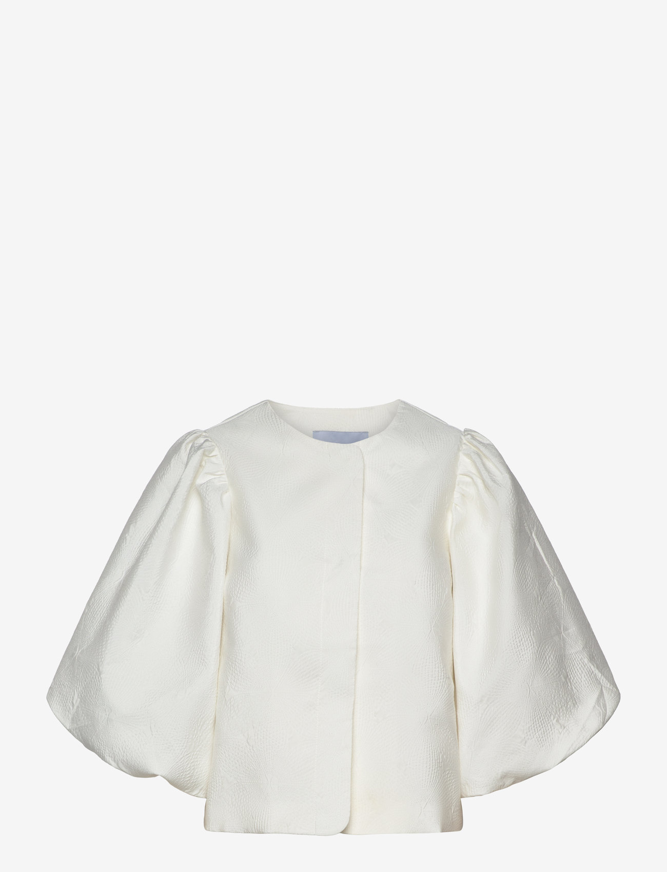 Minus - MSBrenda Short Jacket - langærmede skjorter - seedpearl cream - 0