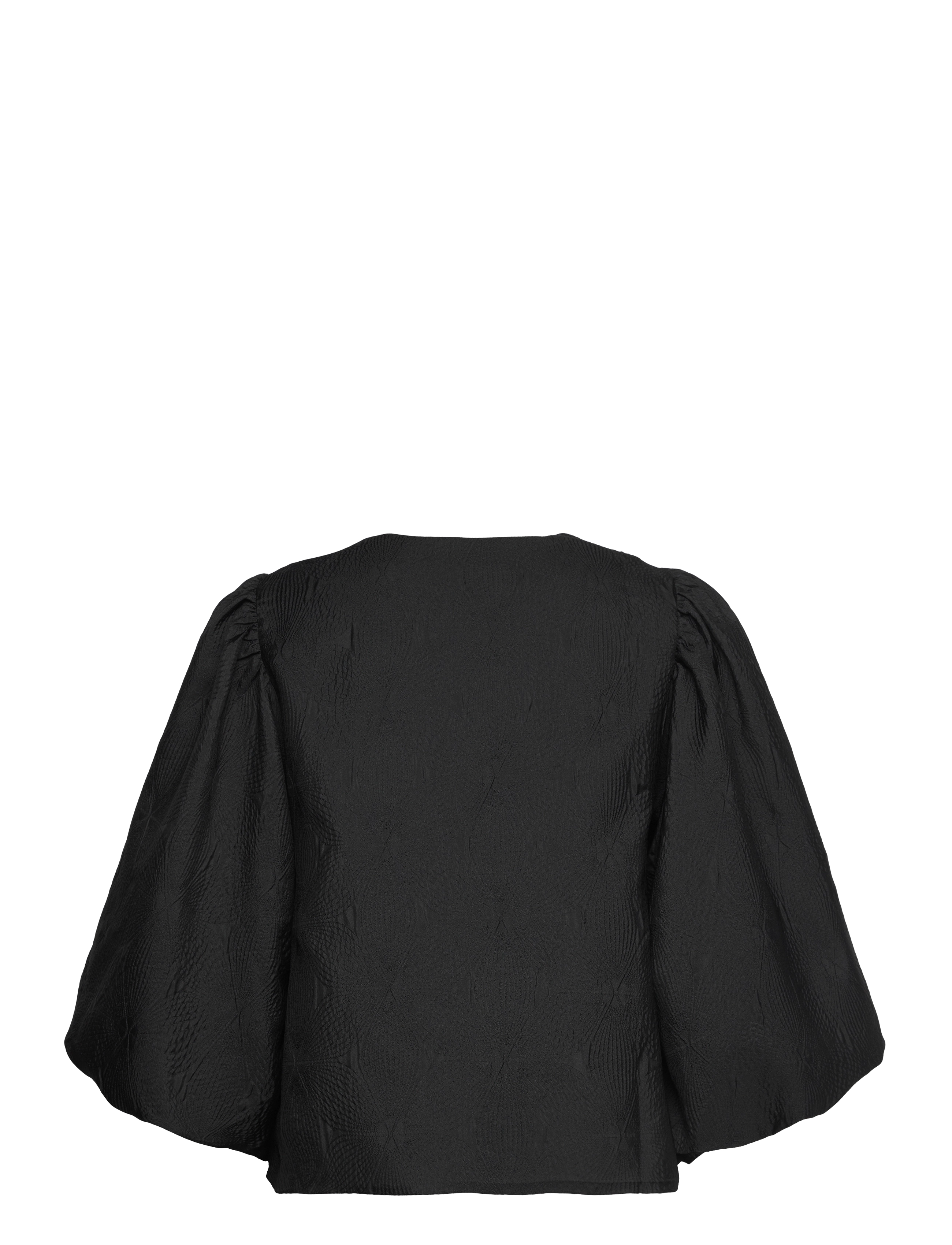 Minus - MSBrenda Short Jacket - långärmade skjortor - sort - 1