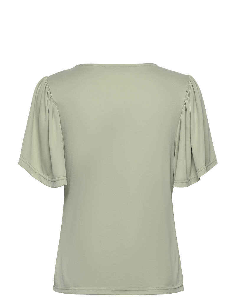 Minus - MSRianne V-Neck T-Shirt - t-shirts - reseda - 1