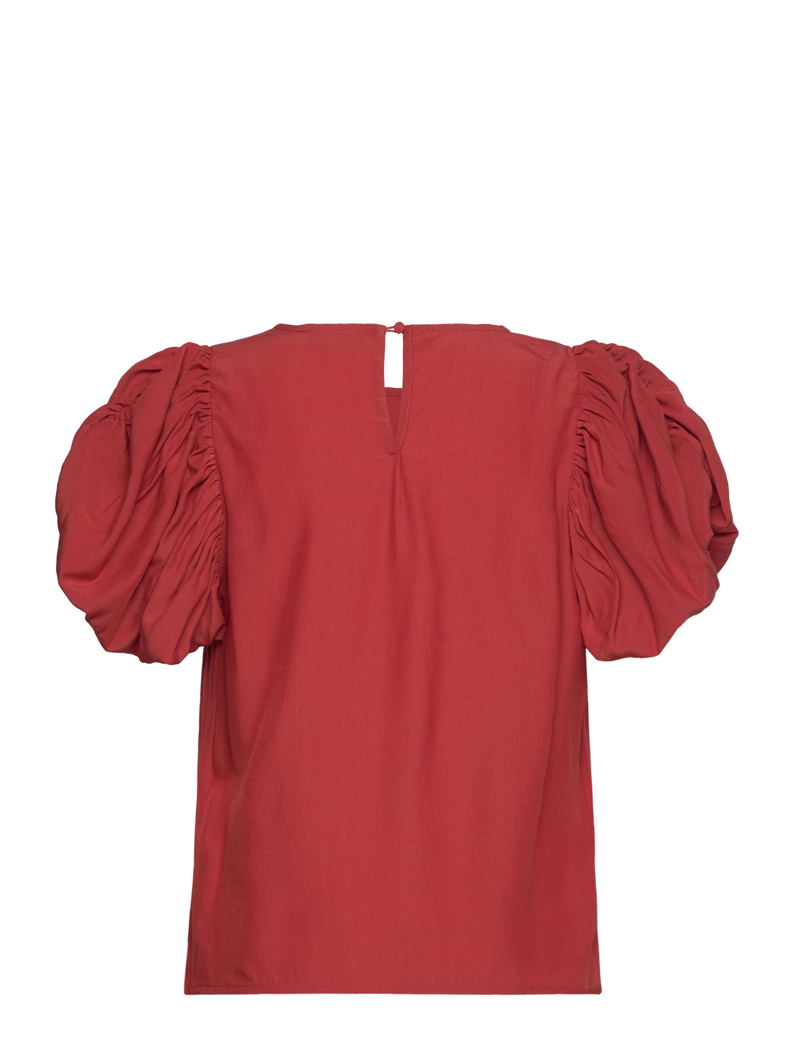 Minus - MSBaya Short Sleeve Blouse - kortærmede bluser - summer fig - 1