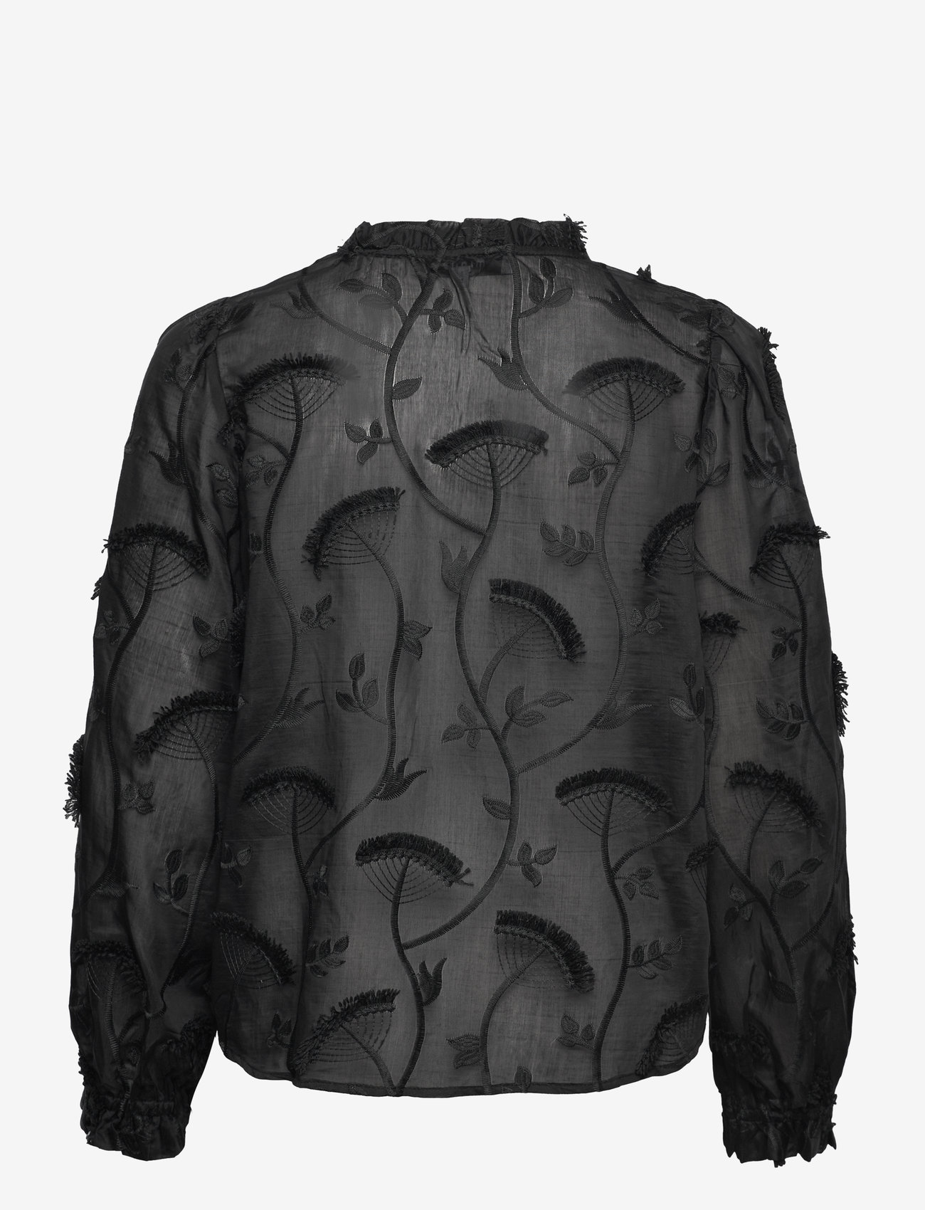 Minus - MSPiper V-Neck Blouse - sort - 2