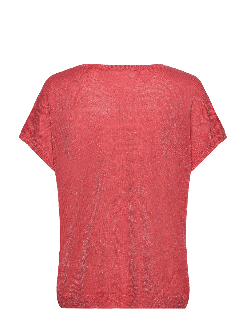 Minus - MSCarlina Batsleeve Knit Tee - kurzämlige blusen - dubarry metal. - 1