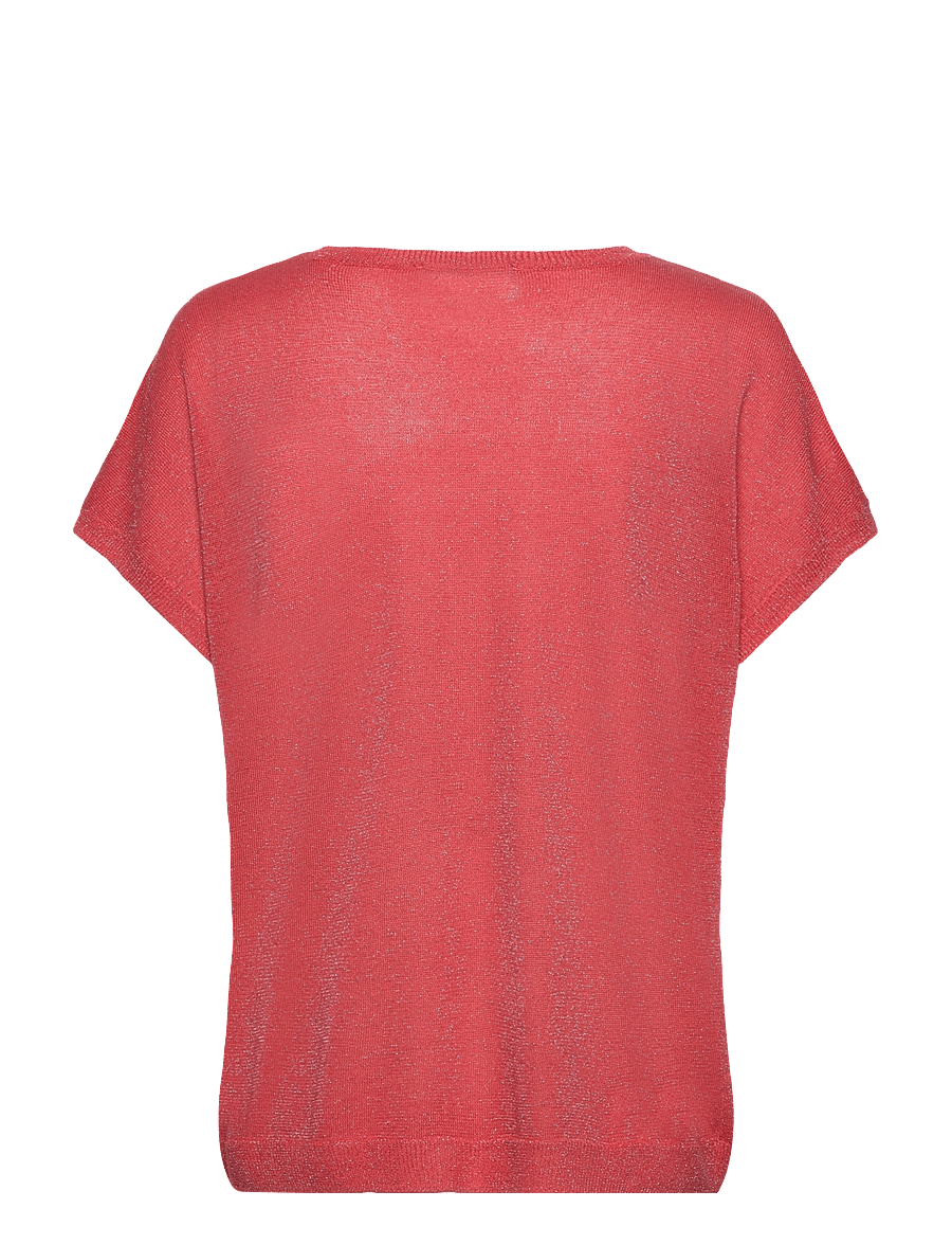 Minus - MSCarlina Batsleeve Knit Tee - blouses à manches courtes - dubarry metal. - 1