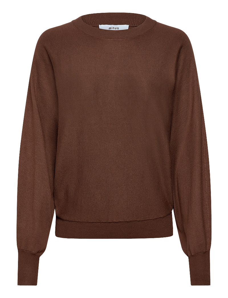 Minus - MSDana Bat Sleeve Knit Pullover - pullover - carafe - 0