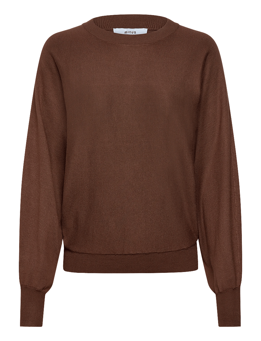 Minus - MSDana Bat Sleeve Knit Pullover - pullover - carafe - 0
