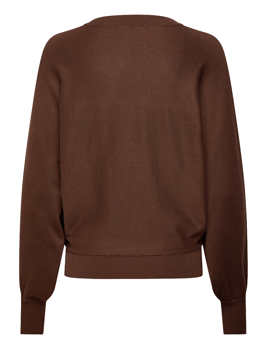Minus - MSDana Bat Sleeve Knit Pullover - pullover - carafe - 1