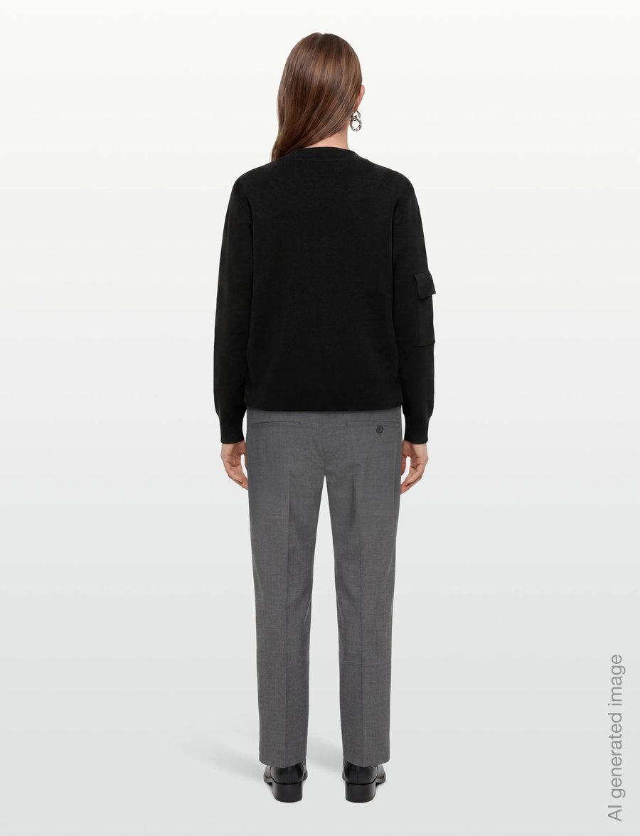 Minus - MSEkira Knit Cardigan - cardigans - sort - 4