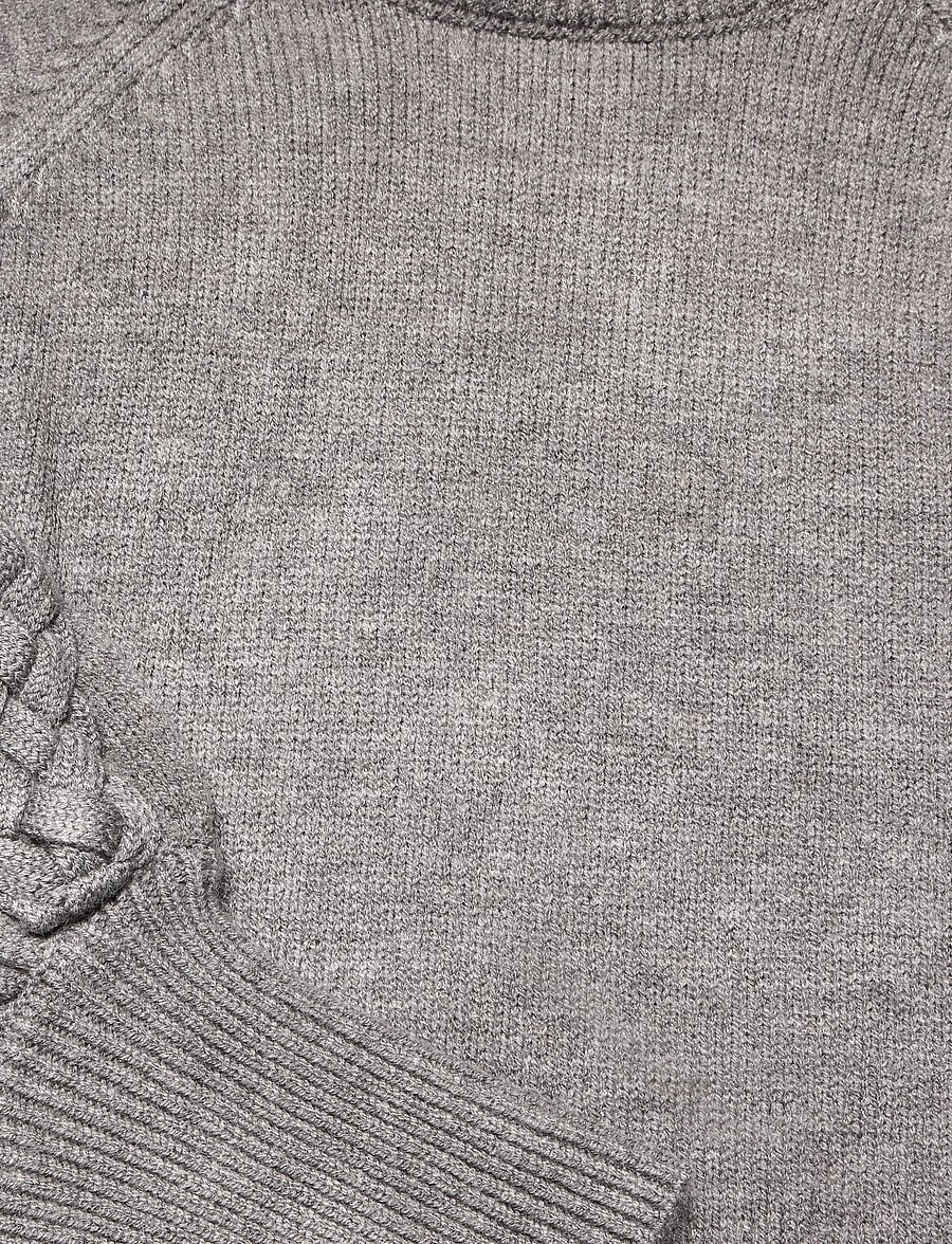 Minus - MSVera High Neck Knit Pullover - pullover - frost gray - 3