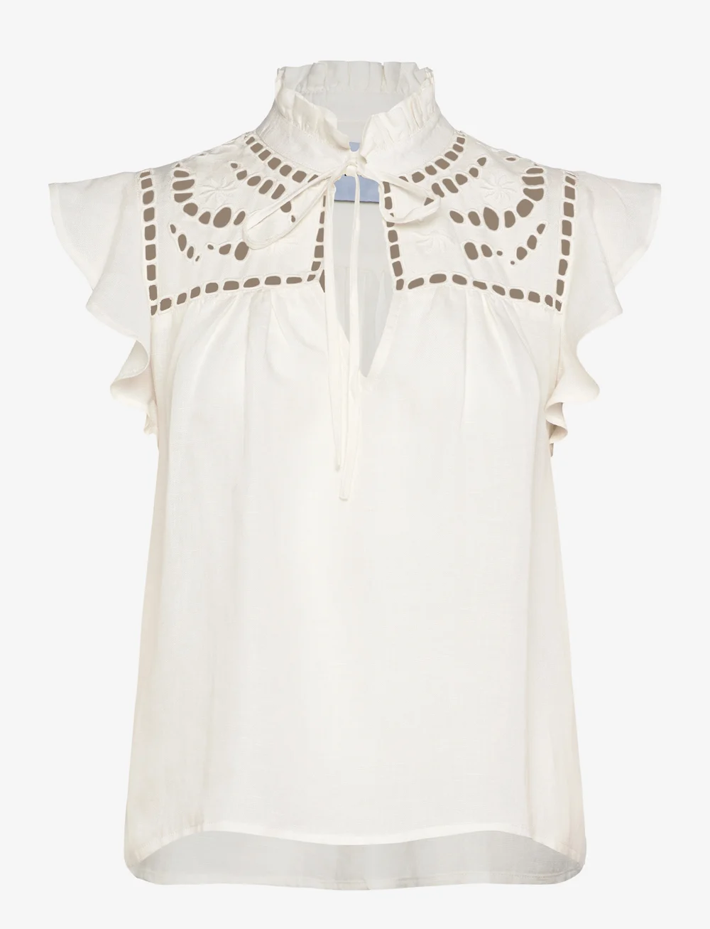 Minus - MSAlaya Top - palaidinukės be rankovių - cloud dancer - 0