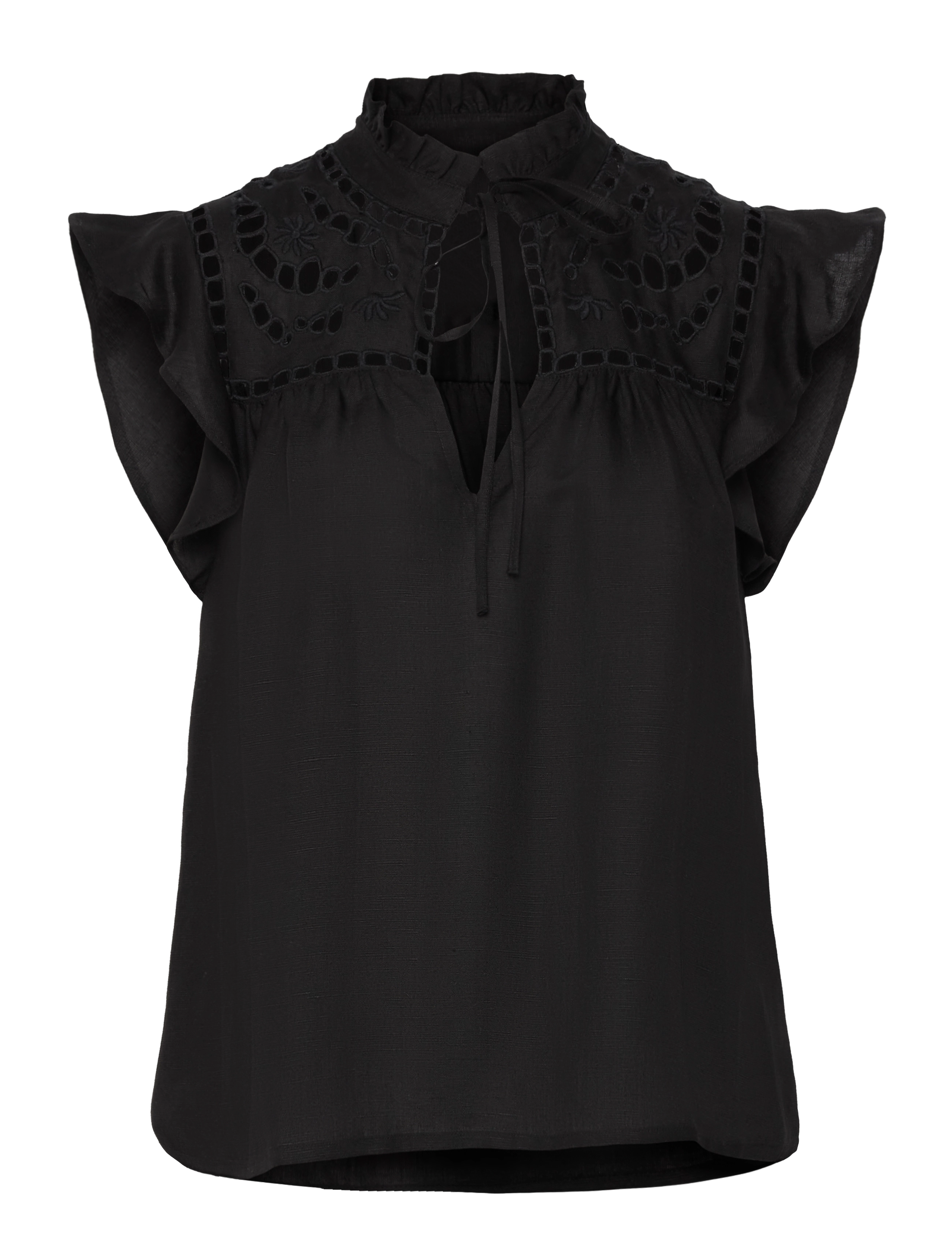 MINUS Msalaya Oberteil Schwarz - 42 - Damen