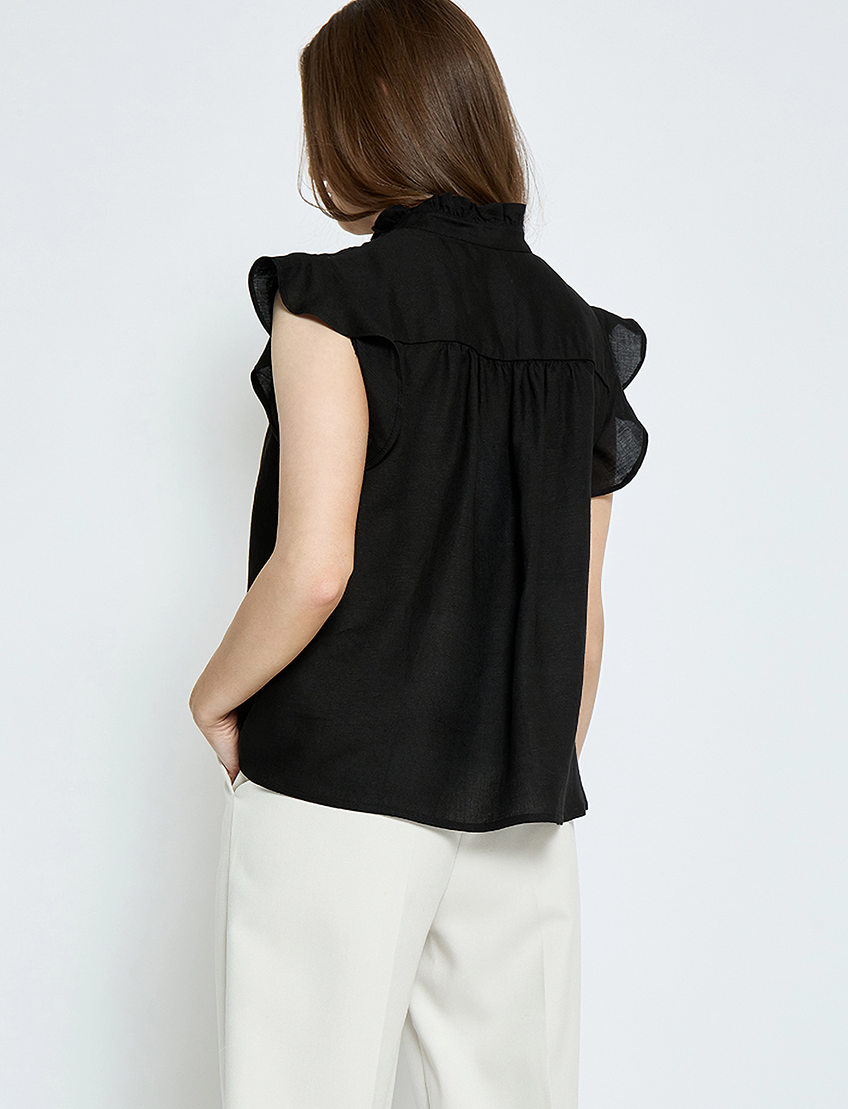 Minus - MSAlaya Top - varrukateta alussärgid - sort - 3