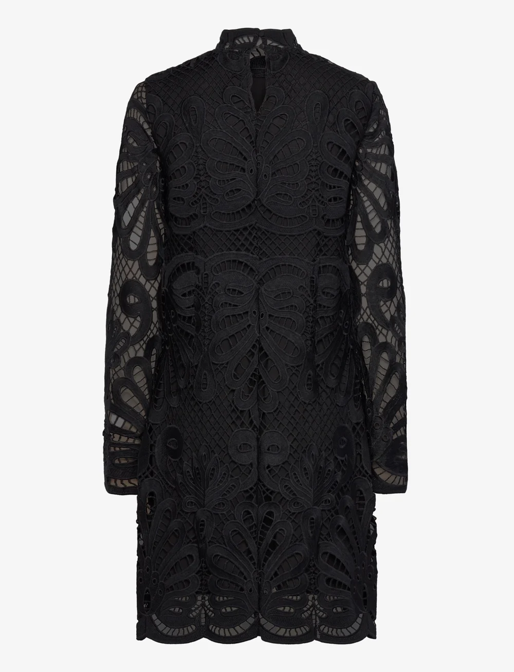 Minus - MSKarisa Short Lace Dress - spetsklänningar - sort - 1