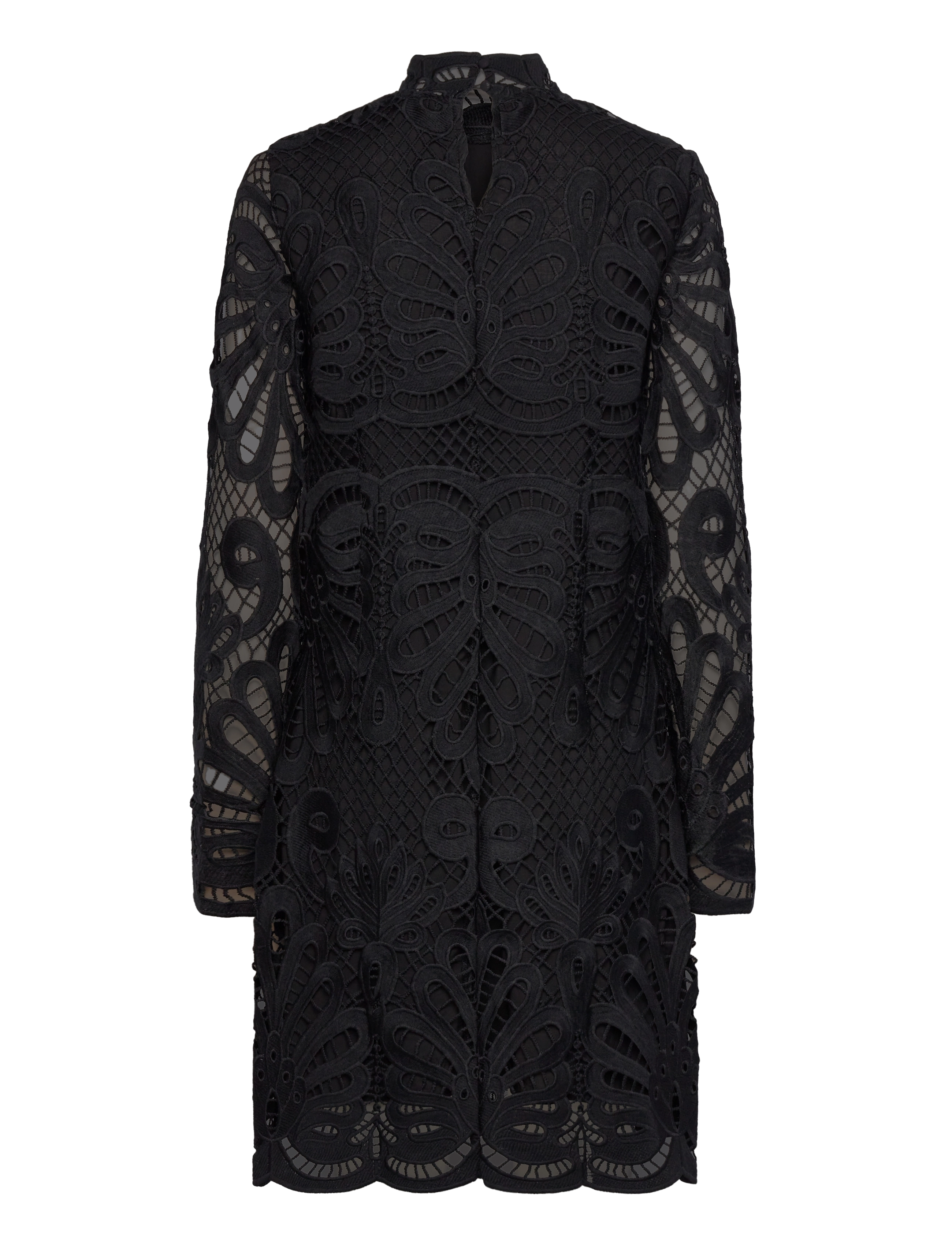 Minus - MSKarisa Short Lace Dress - pitskleidid - sort - 1