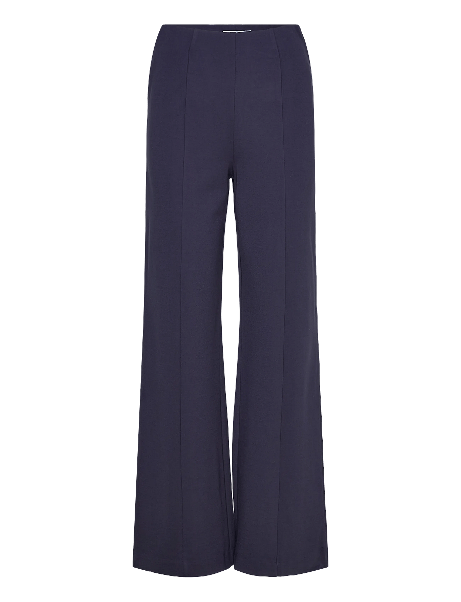 Minus - MSMarcia Wide Leg Pant - vida byxor - sky captain - 0
