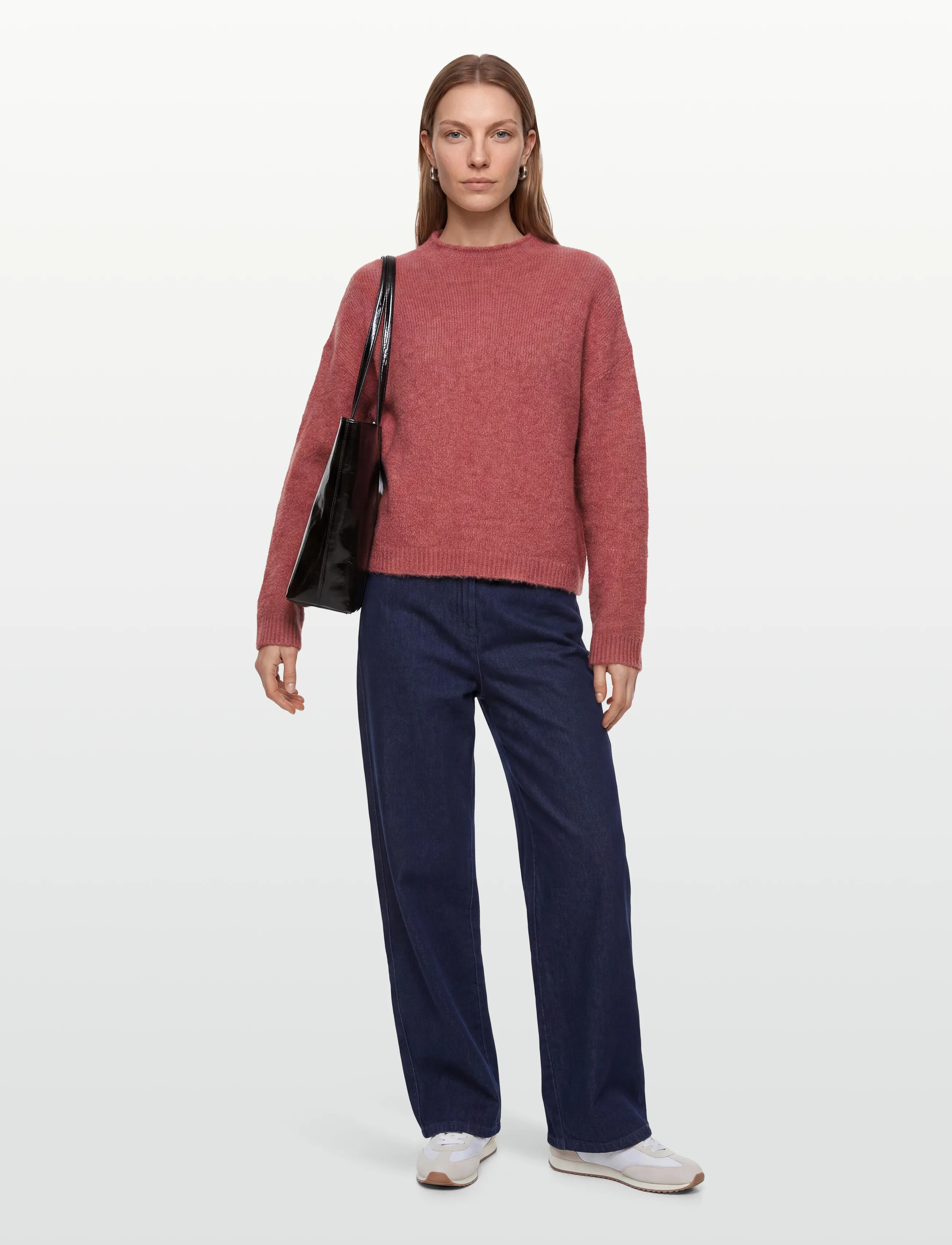 Minus Mstalima Knit Pullover, XXL, Pink, Strik > Trøjer, Dame