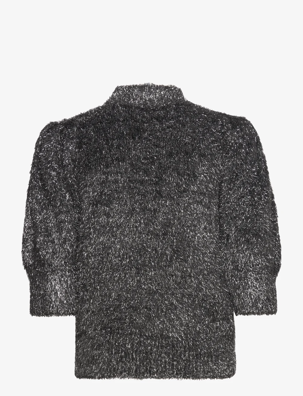 Minus - MSBritney Knit T-shirt - stickade tröjor - silver - 1