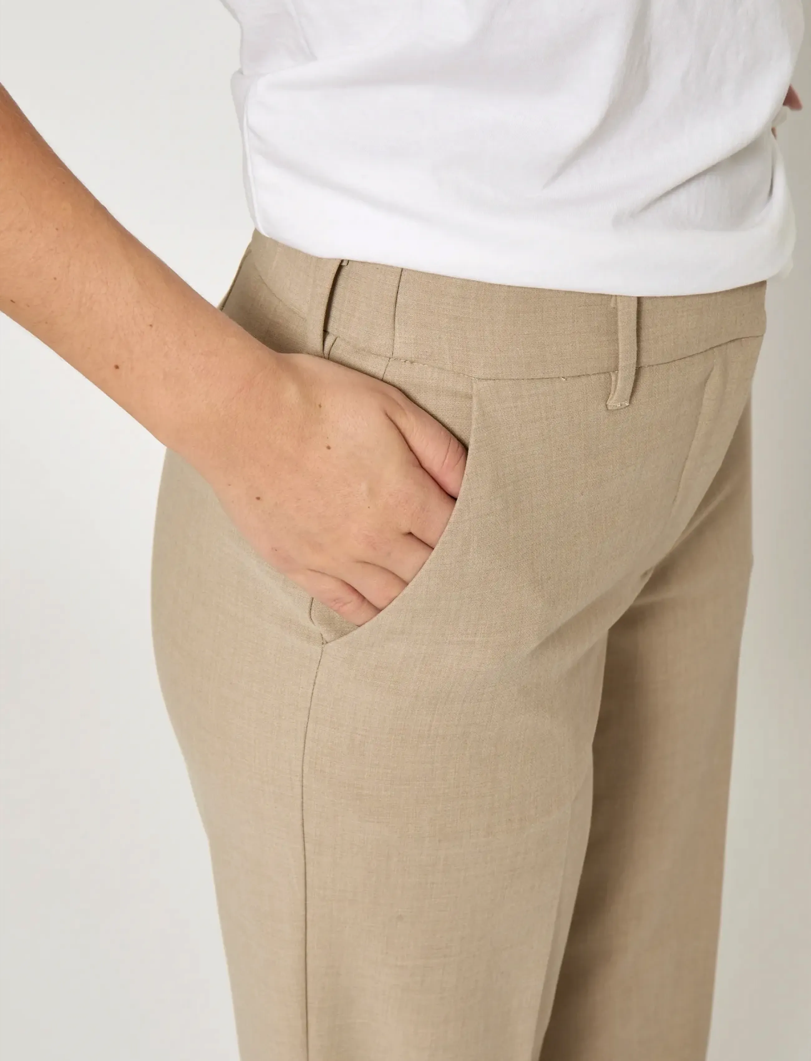 Minus Mswelma Mid Waist Pant kostymbyxor dam – bild 5