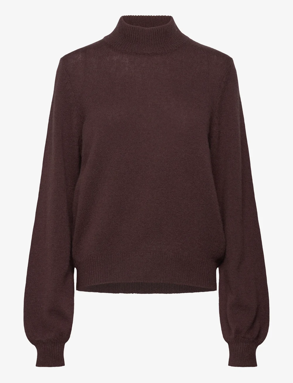 Minus - MSErika Knit Pullover - turtlenecks - carafe - 0