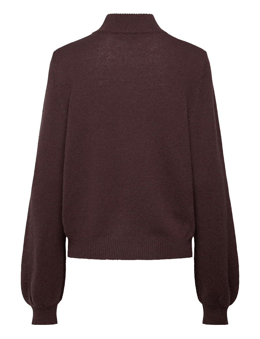 Minus - MSErika Knit Pullover - polotröjor - carafe - 1