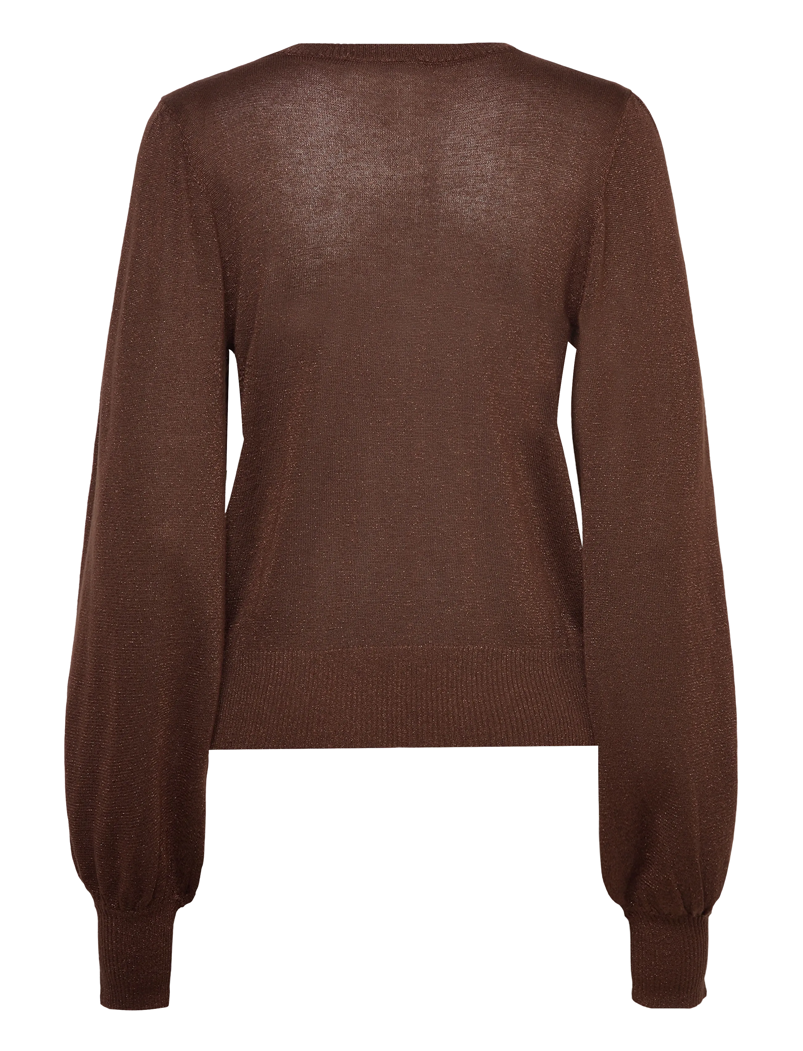 Minus - MSLiva Metallic Long Sleeve Pullove - sviitrid - carafe metallic - 1