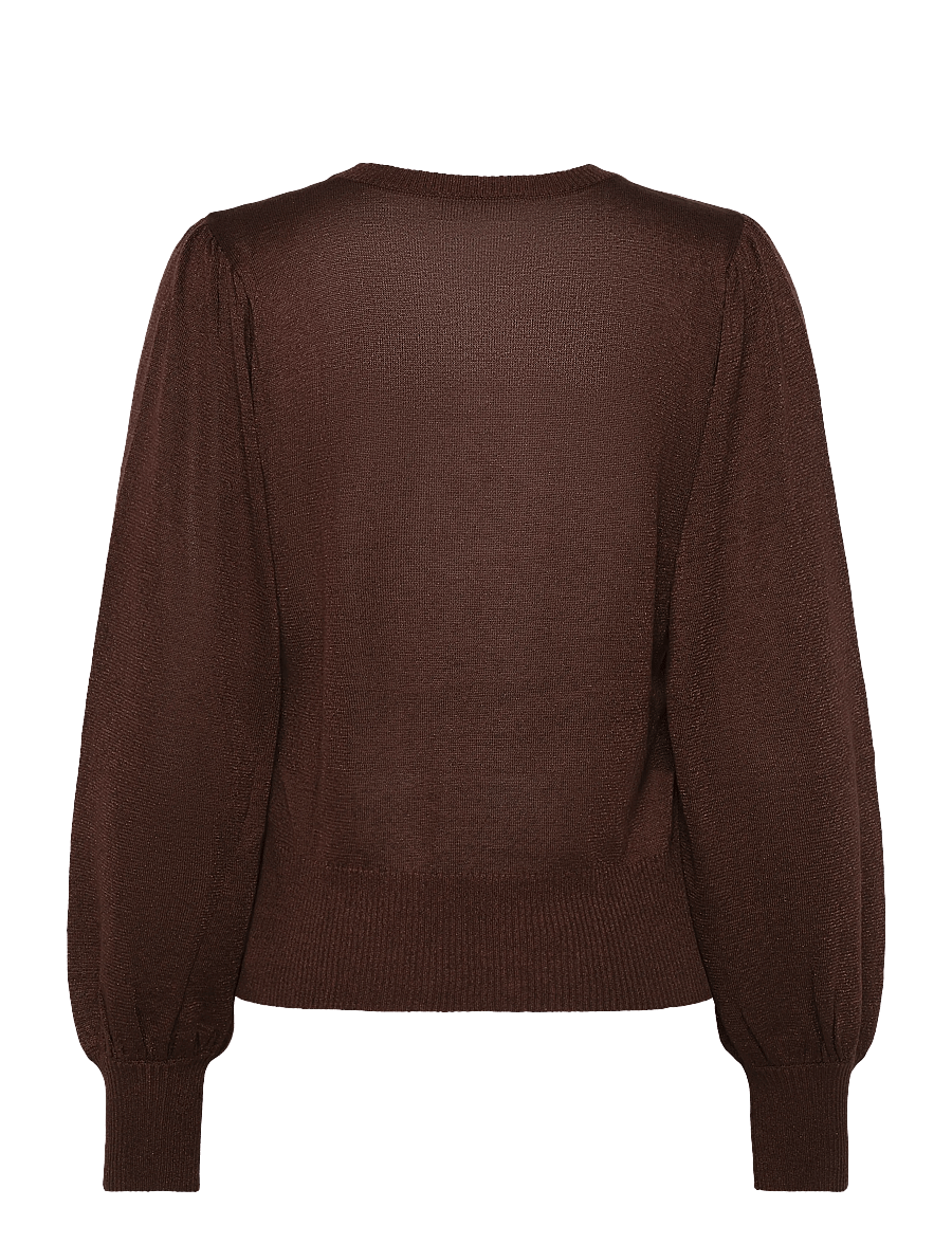 Minus - MSLiva Metallic Long Sleeve Pullove - pullover - tiramisu metallic - 2