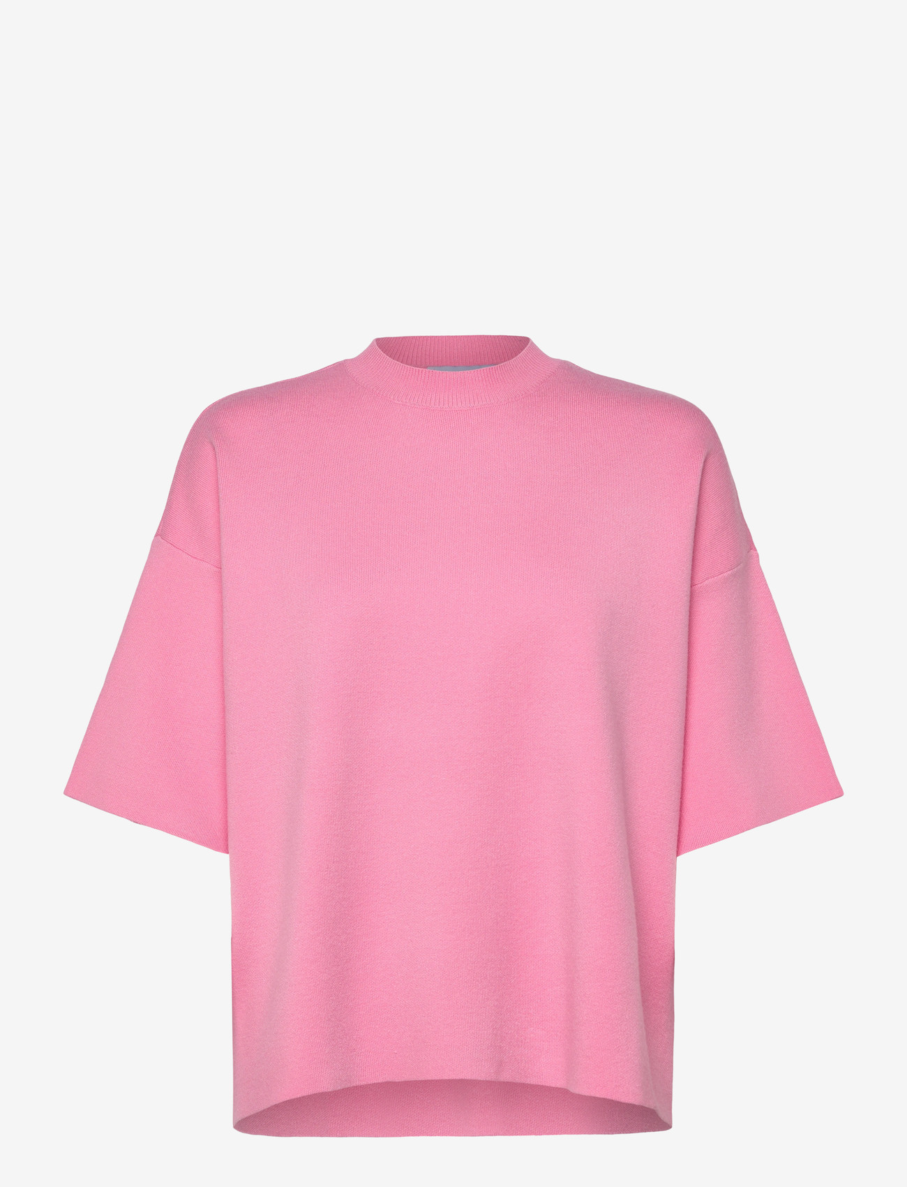 Minus - MSLupi Knit T-Shirt - marškinėliai - prism pink - 1