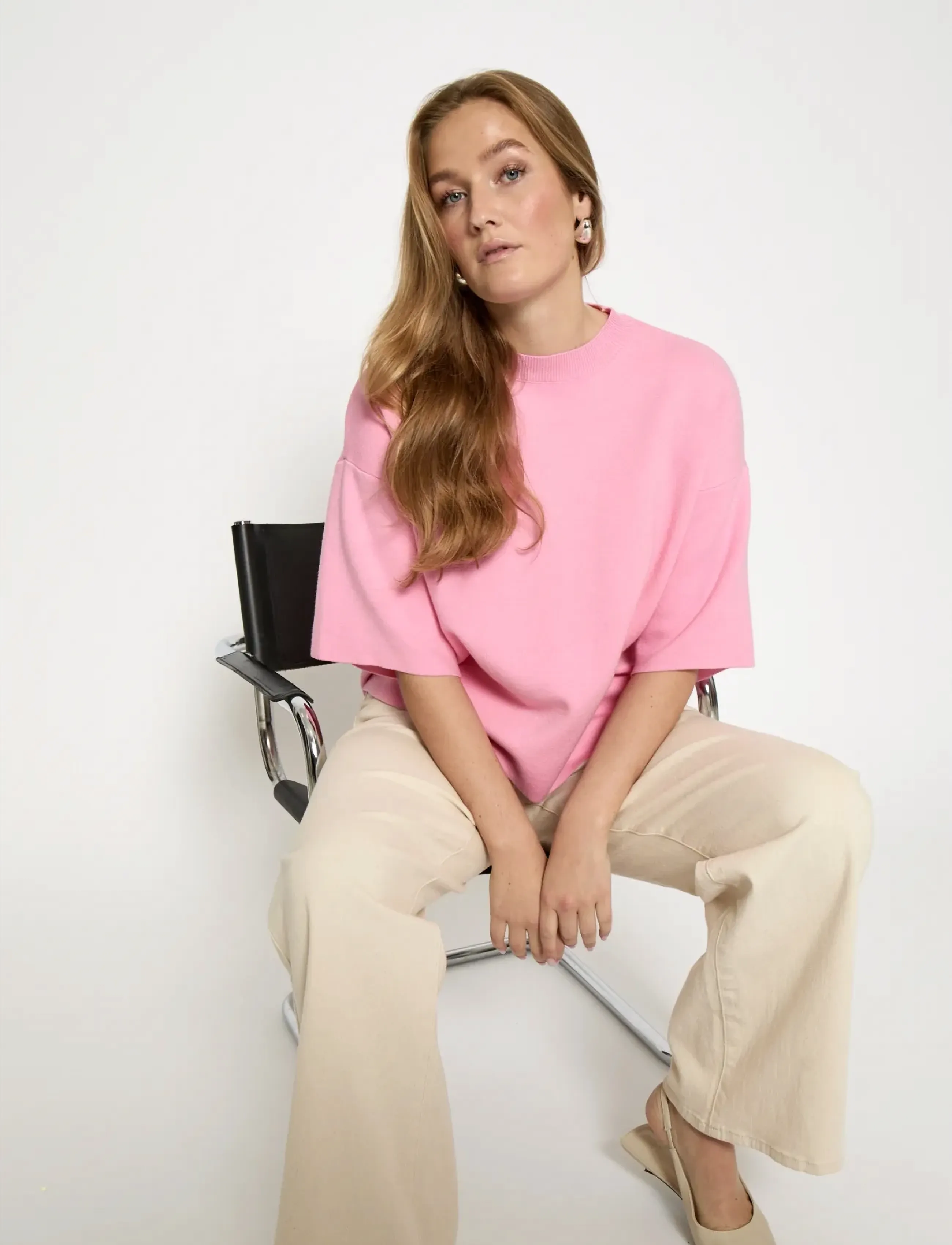 Minus Mslupi Knit T-Shirt dam – bild 5