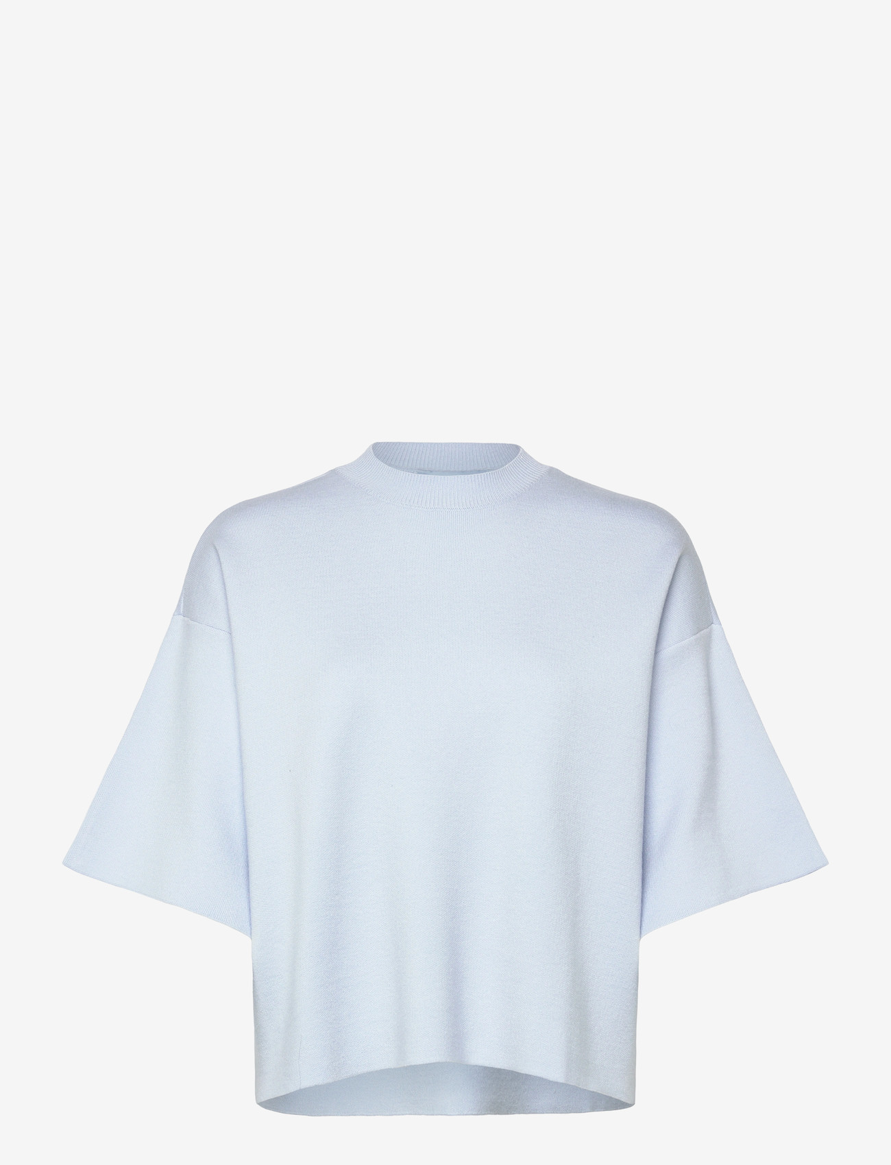 Minus - MSLupi Knit T-Shirt - t-särgid - skyway blue - 1