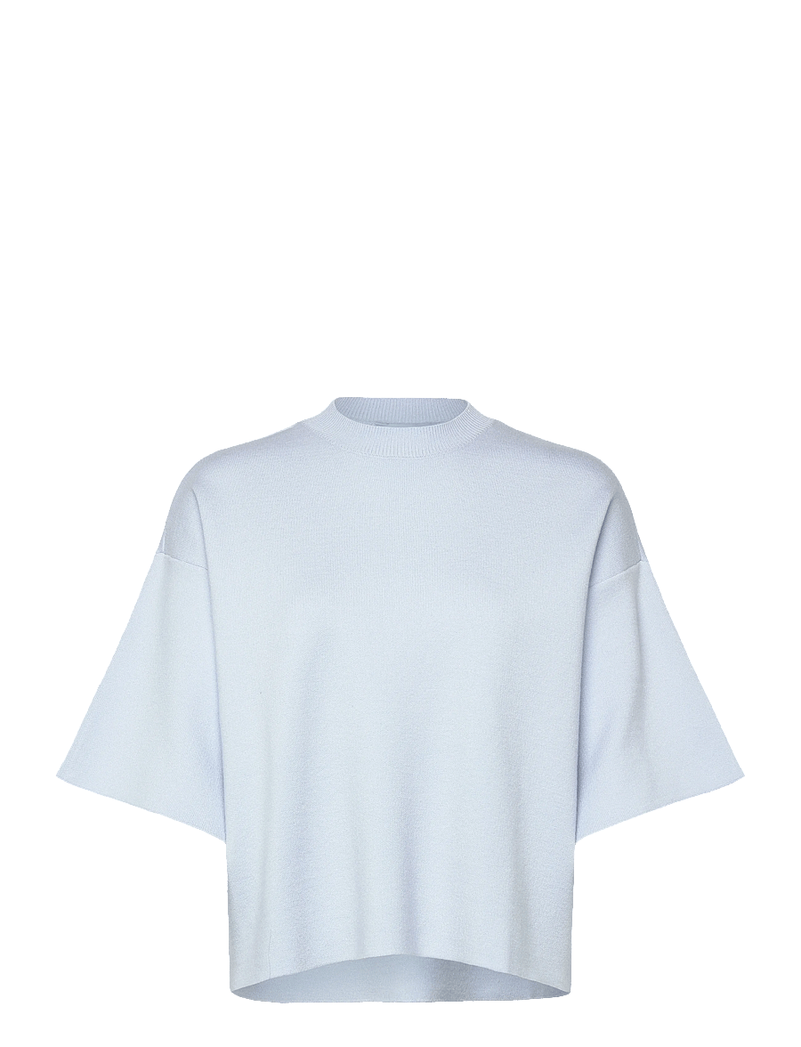 Minus - MSLupi Knit T-Shirt - t-särgid - skyway blue - 1