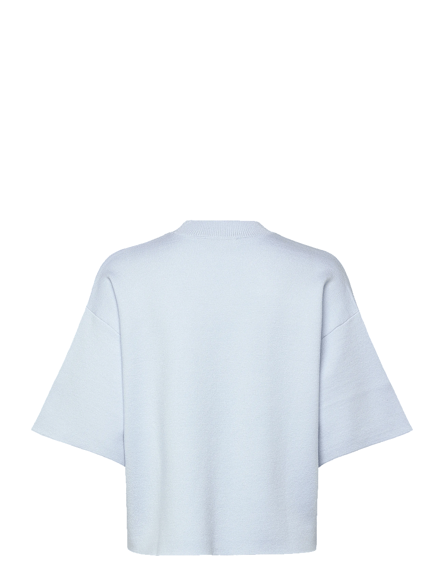 Minus - MSLupi Knit T-Shirt - t-särgid - skyway blue - 2