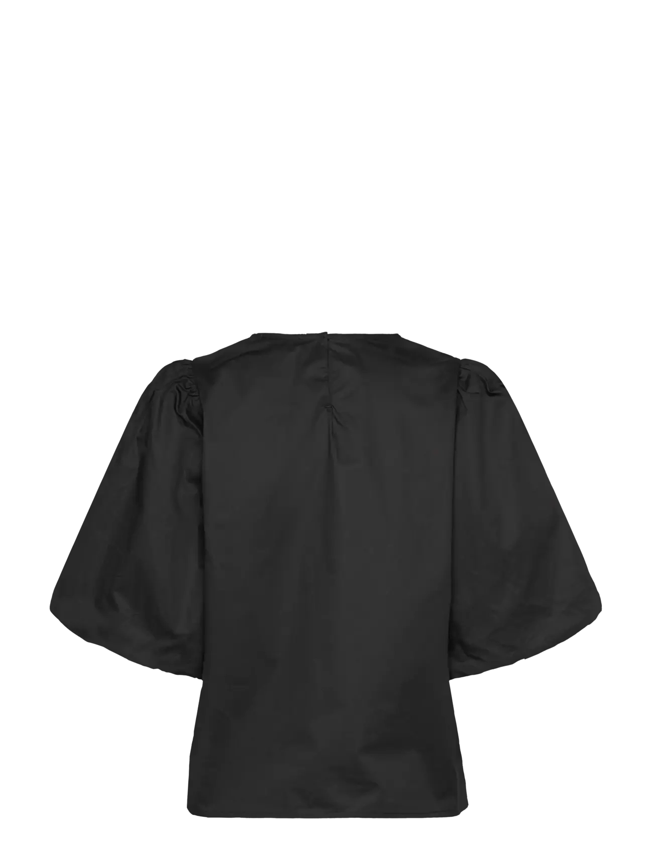 Minus - MSJoa Short Sleeve Blouse - t-shirts - sort - 1