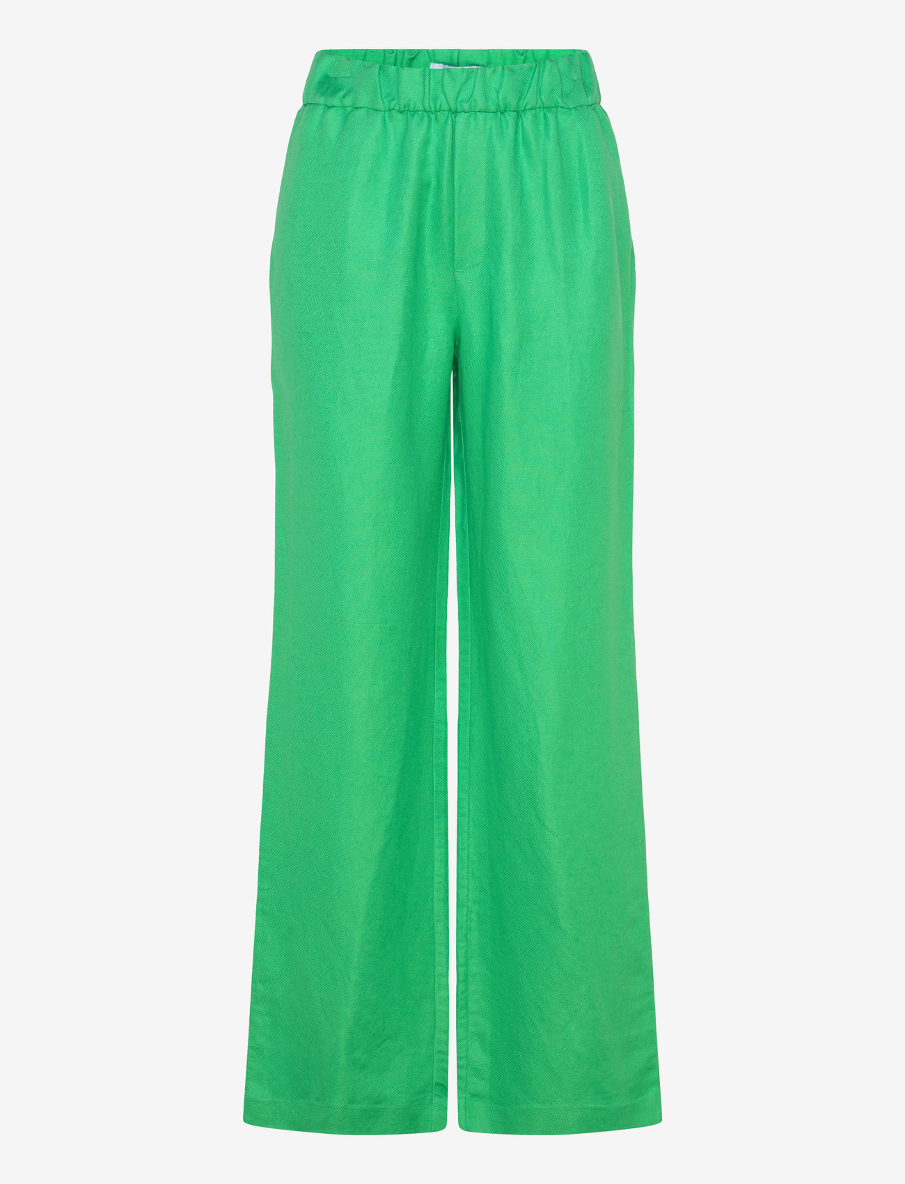 Minus - MSSabbi Linen Pant - hørbukser - greenbriar - 0